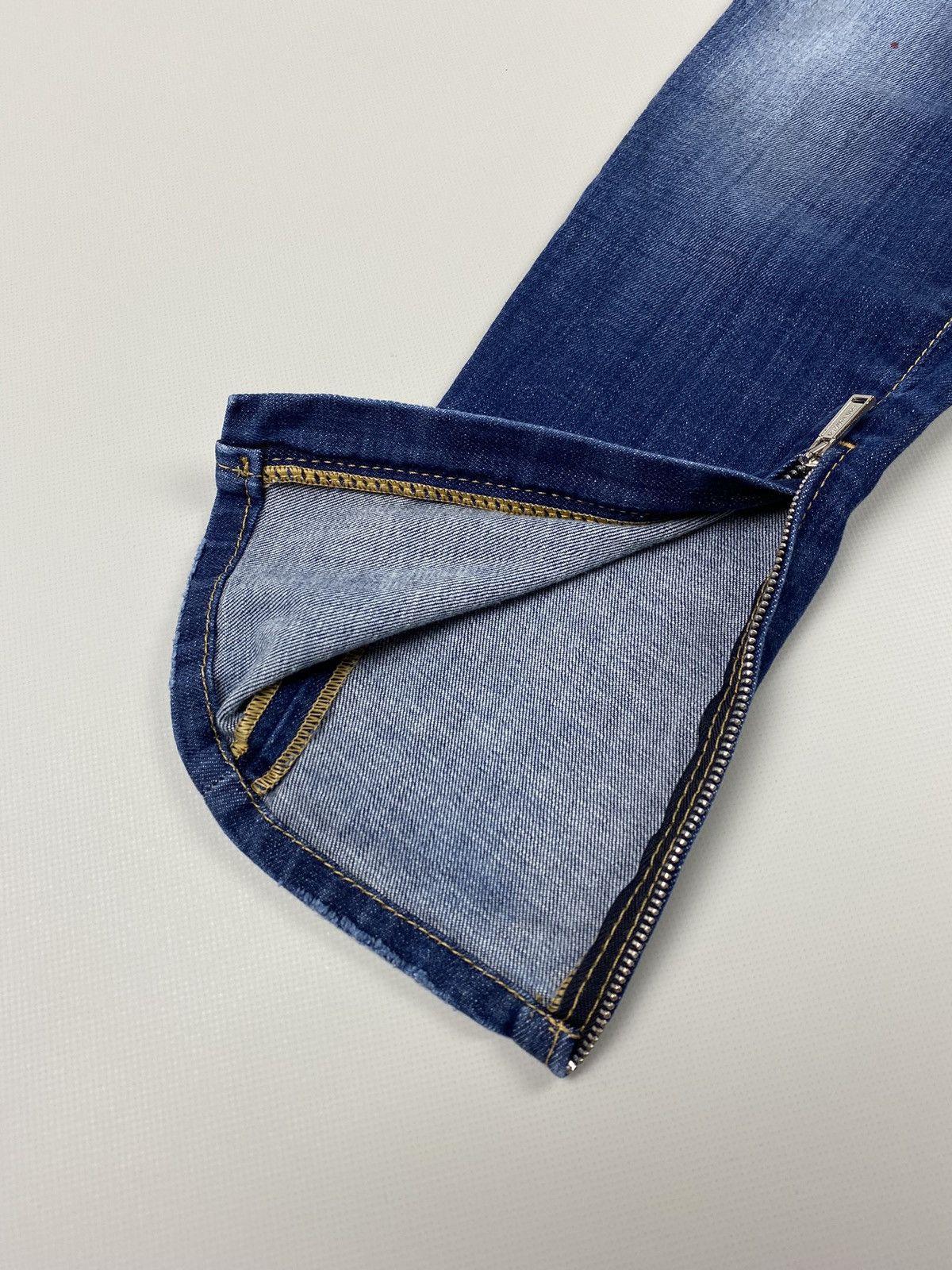 Dsquared2 Dsquared 2 ladies ankle zip denim jeans size 42 Size 28" / US 6 / IT 42 - 9 Thumbnail