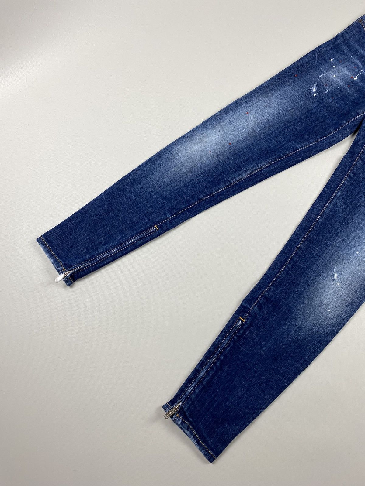 Dsquared2 Dsquared 2 ladies ankle zip denim jeans size 42 Size 28" / US 6 / IT 42 - 5 Thumbnail
