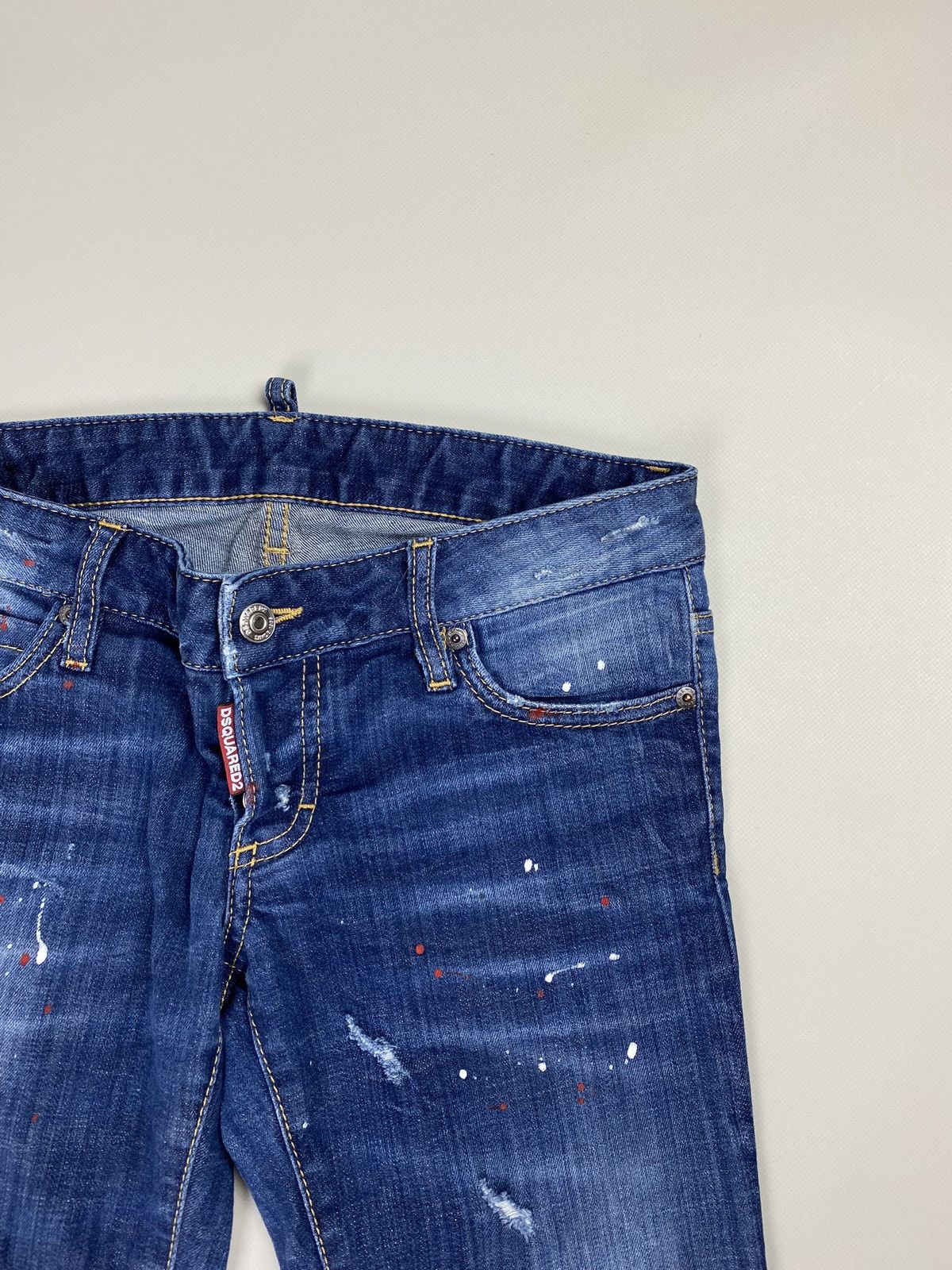 Dsquared2 Dsquared 2 ladies ankle zip denim jeans size 42 Size 28" / US 6 / IT 42 - 7 Thumbnail
