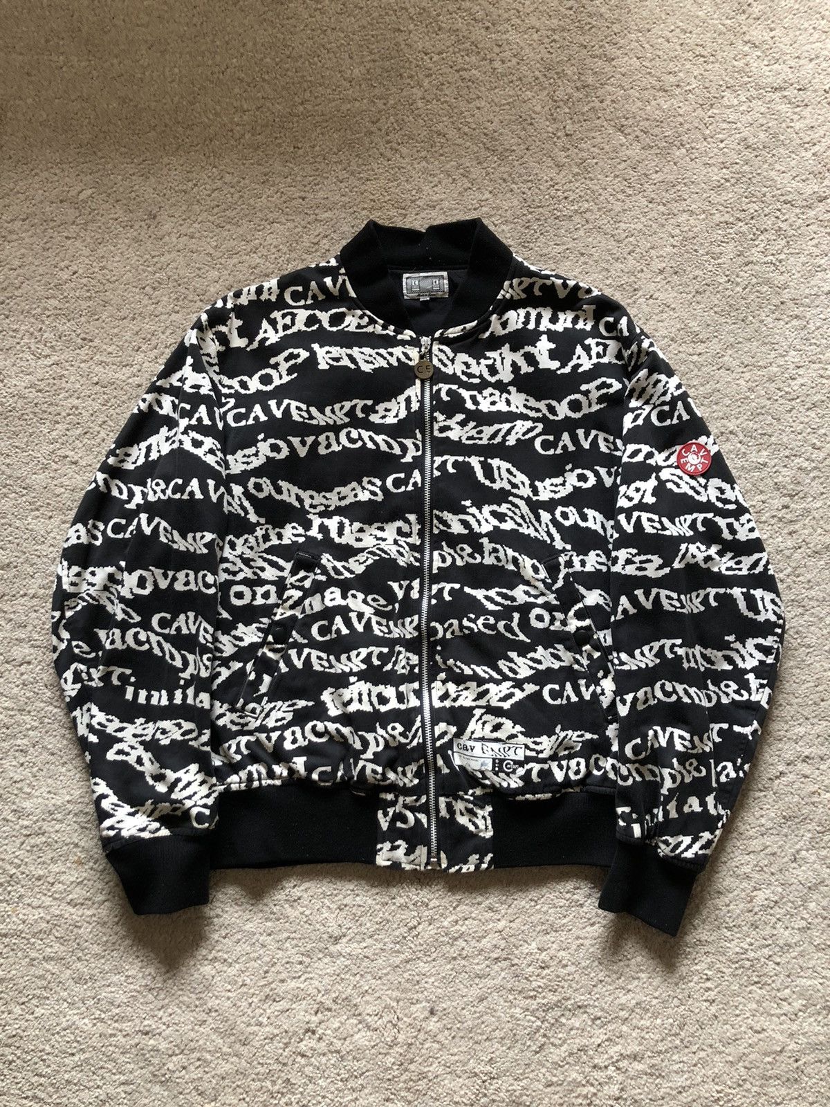 Cav Empt AW2014 Cav Empt security Bomber Jacket Grailed