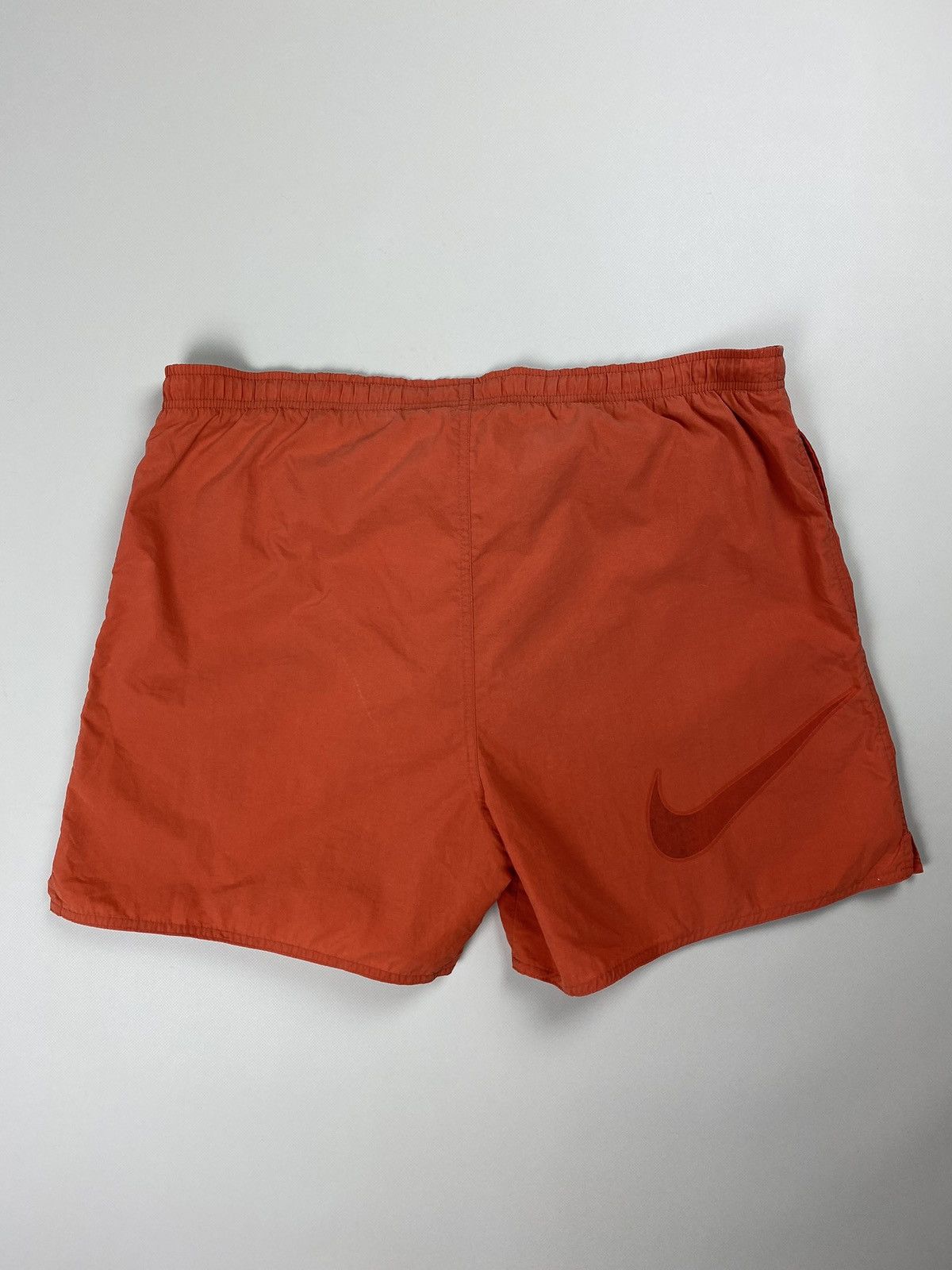 Nike × Vintage VTG Nike big swoosh men’s nylon shorts size L Size US 34 / EU 50 - 1 Thumbnail