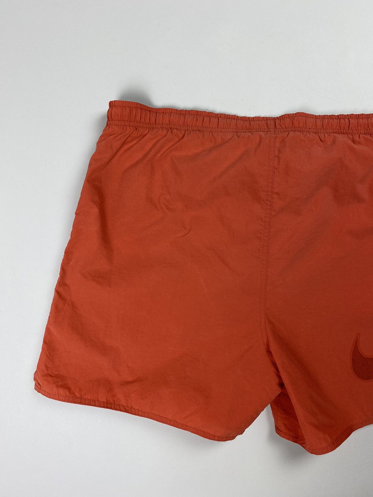 Nike × Vintage VTG Nike big swoosh men’s nylon shorts size L Size US 34 / EU 50 - 2 Thumbnail