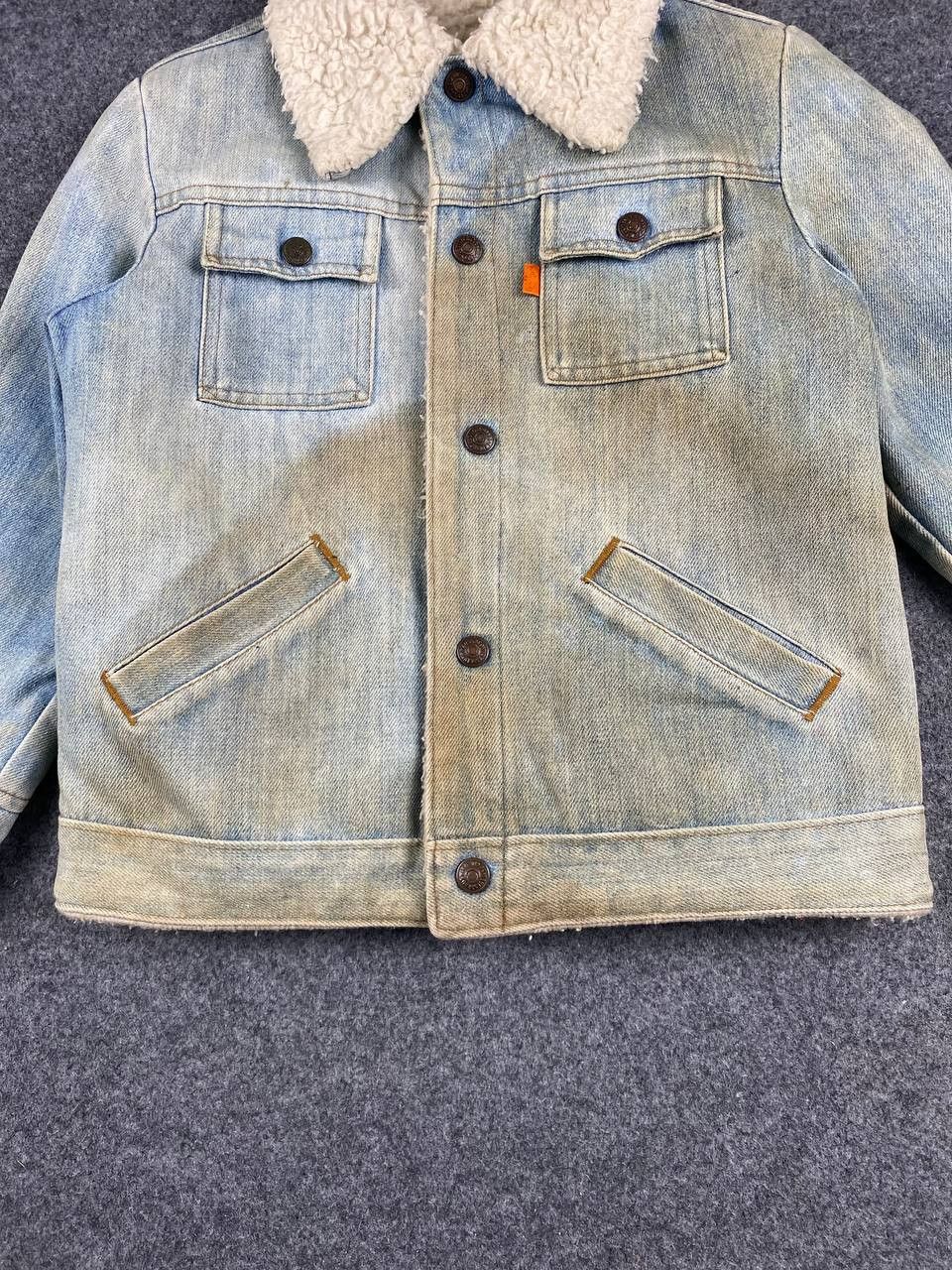 Levi's vintage levis orange tab denim jacket sherpa lining Size US S / EU 44-46 / 1 - 3 Thumbnail