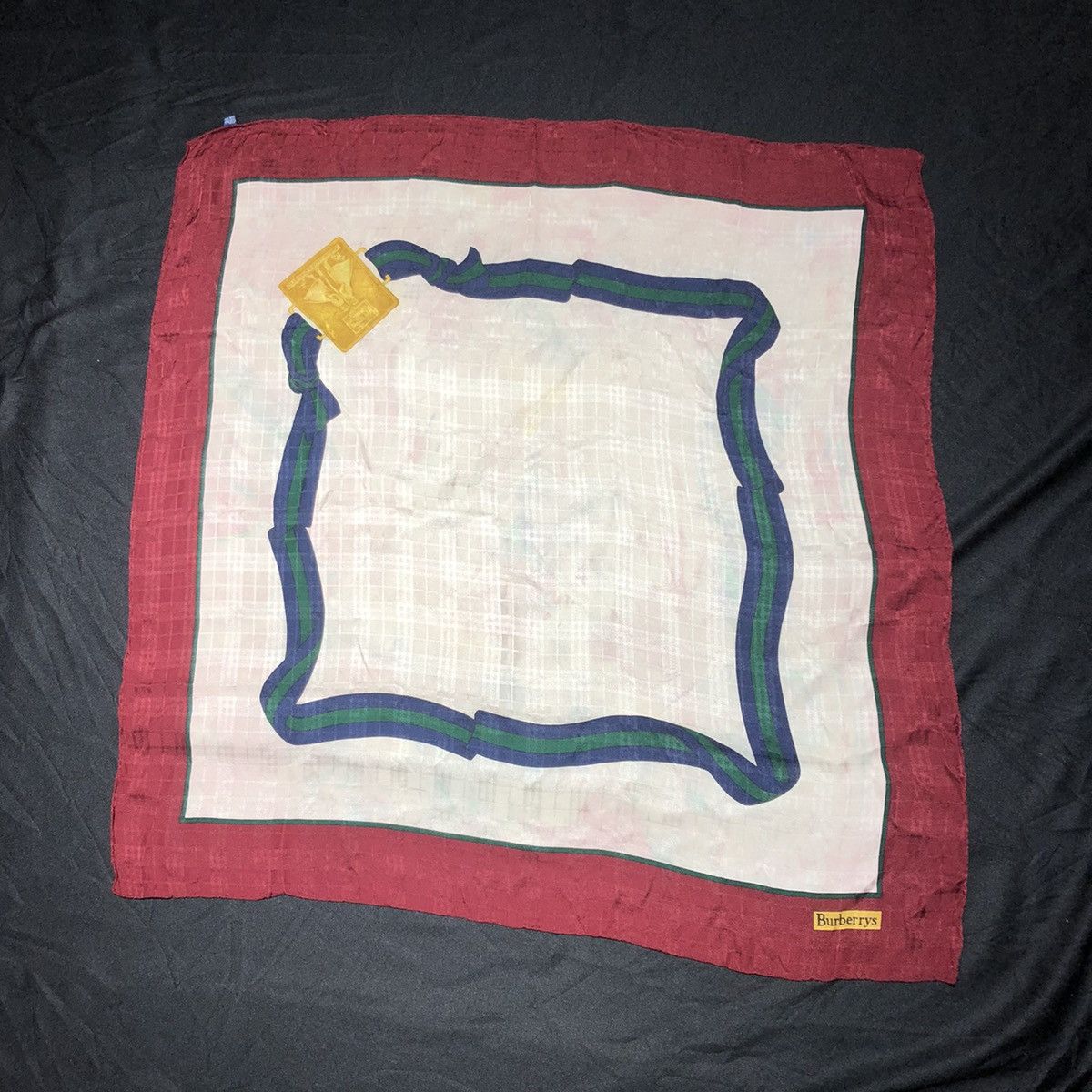 Burberry Vintage Burberry Silk scarf Size ONE SIZE - 2 Thumbnail