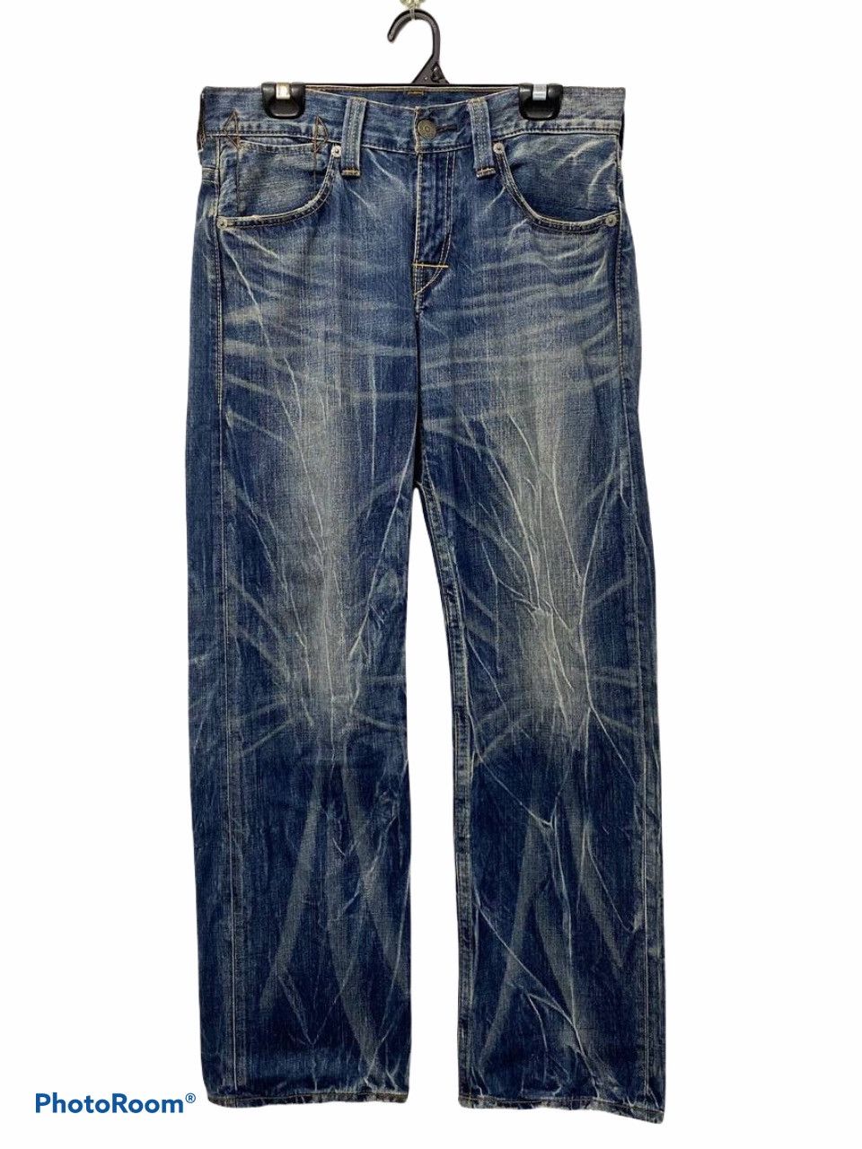 Levi's Vintage levis 503 really nice faded design Size US 34 / EU 50 - 2 Thumbnail