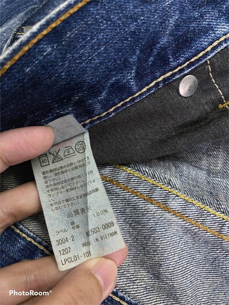 Levi's Vintage levis 503 really nice faded design Size US 34 / EU 50 - 9 Thumbnail