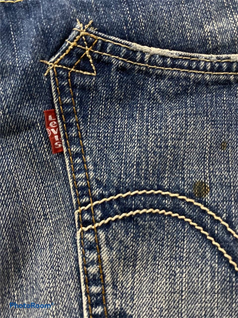 Levi's Vintage levis 503 really nice faded design Size US 34 / EU 50 - 8 Thumbnail