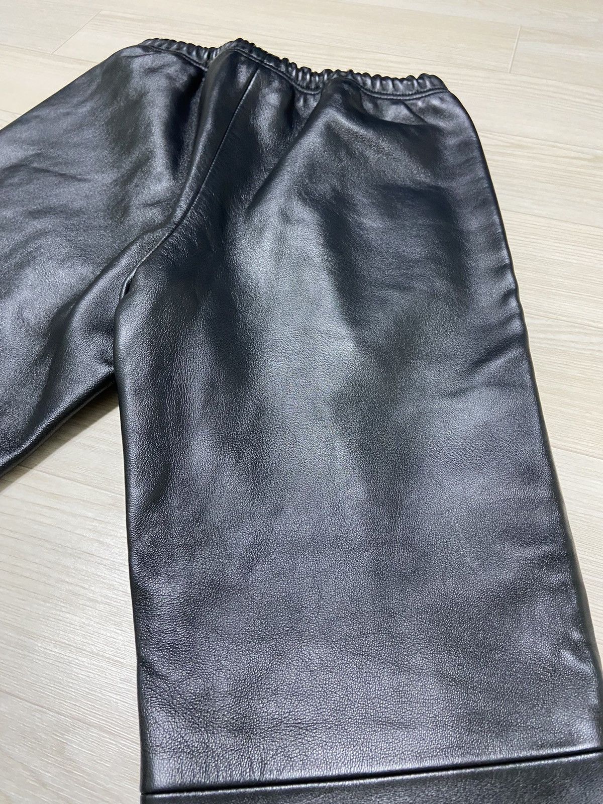 Balenciaga 38 Balenciaga 2016 leather jogger sweatpants Size US 29 - 4 Thumbnail