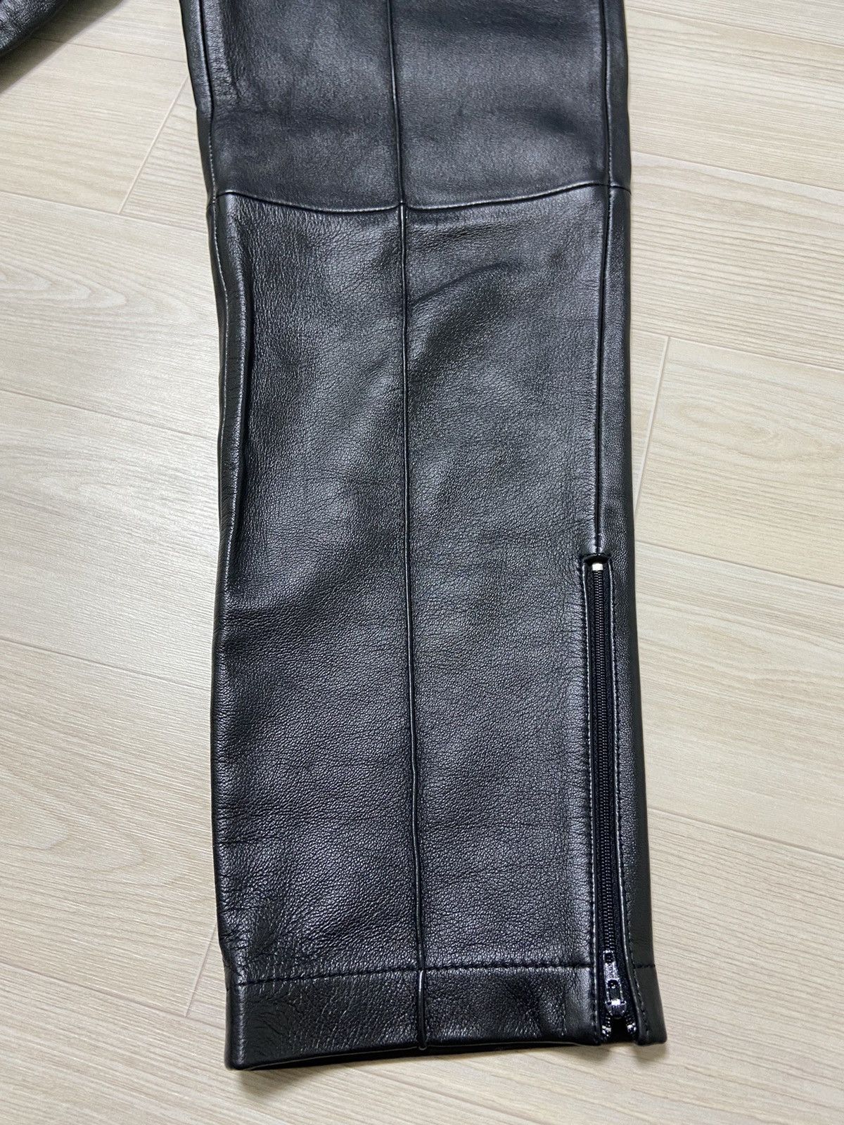 Balenciaga 38 Balenciaga 2016 leather jogger sweatpants Size US 29 - 7 Thumbnail