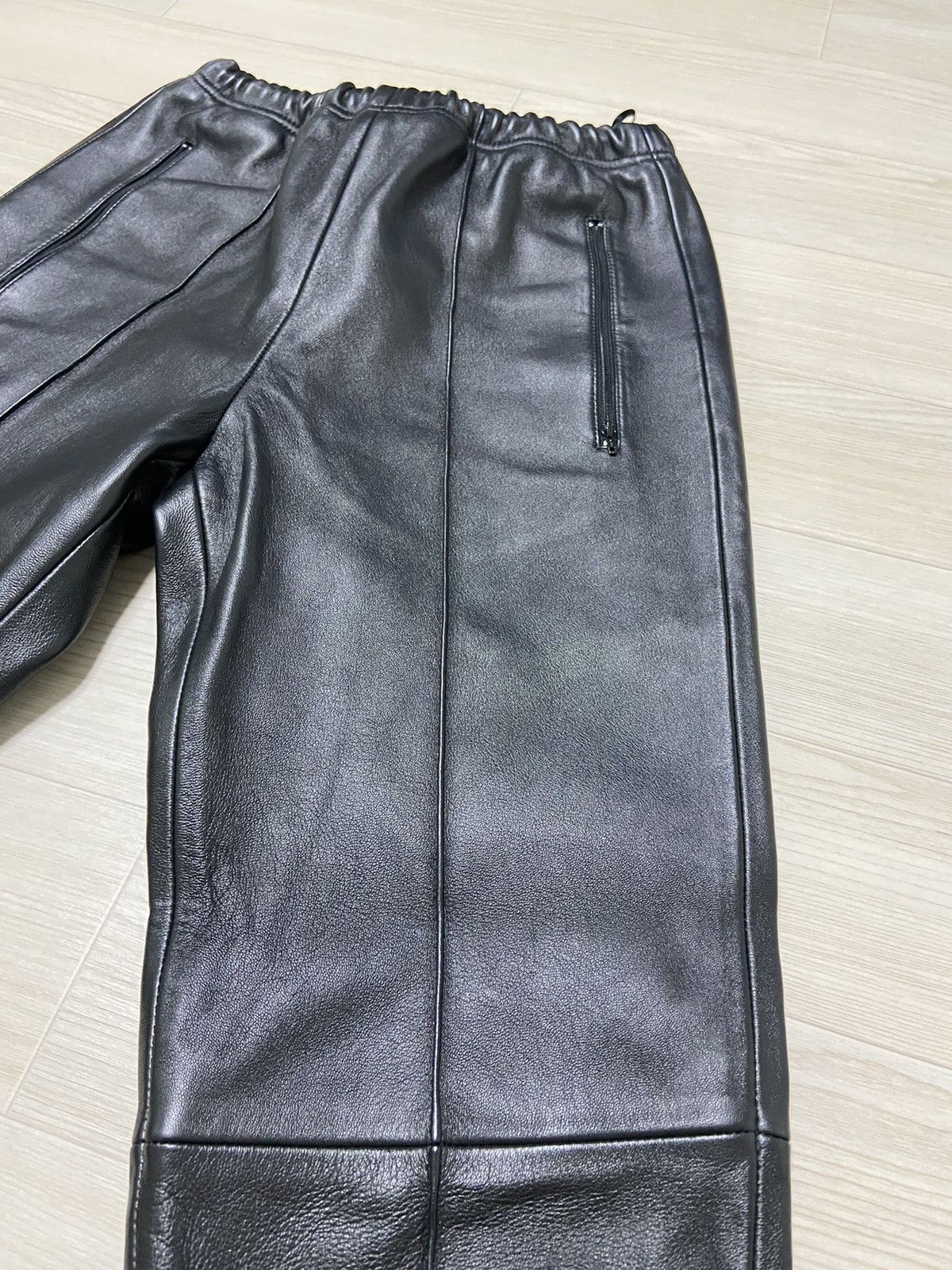 Balenciaga 38 Balenciaga 2016 leather jogger sweatpants Size US 29 - 8 Thumbnail