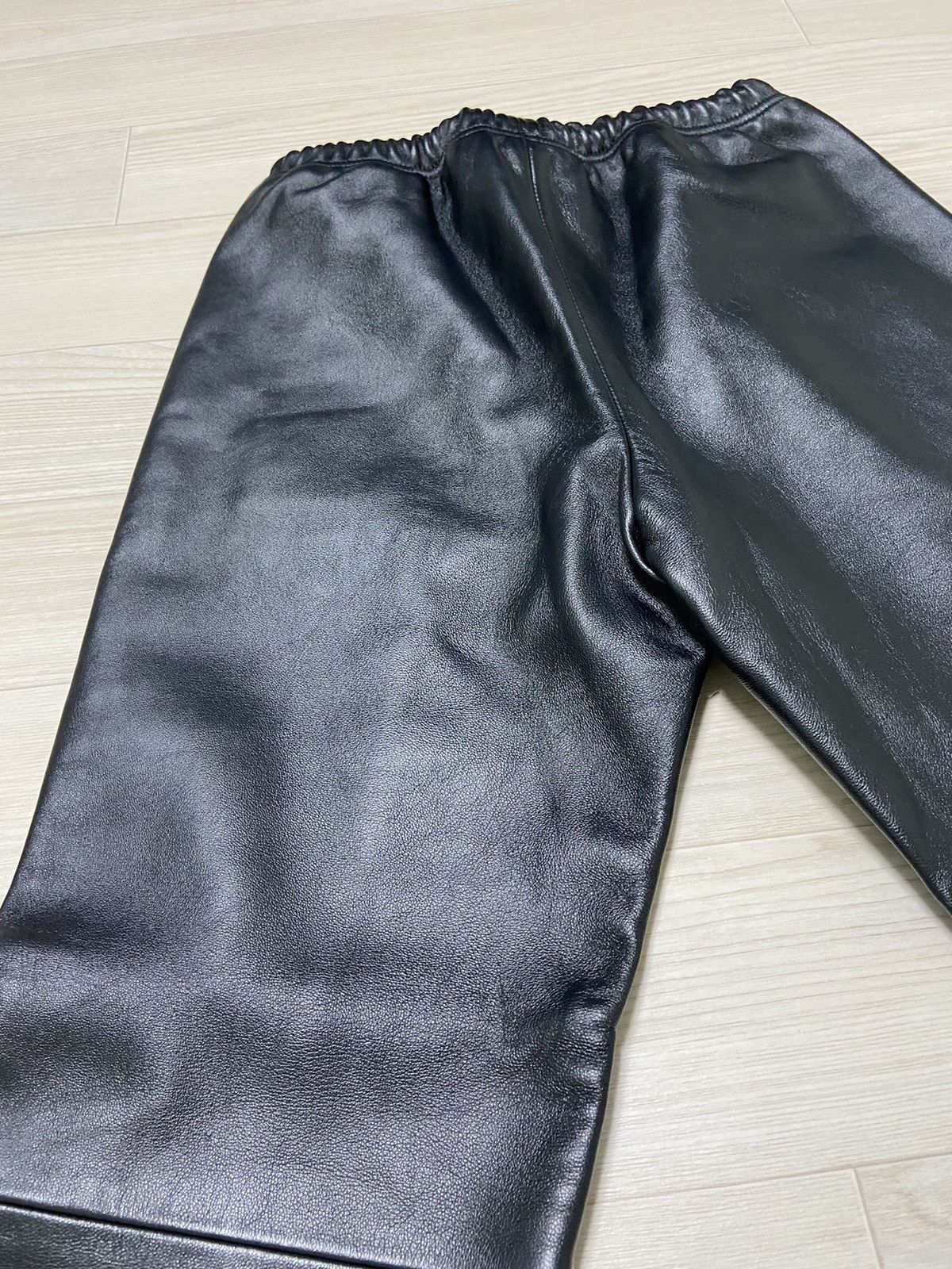 Balenciaga 38 Balenciaga 2016 leather jogger sweatpants Size US 29 - 6 Thumbnail