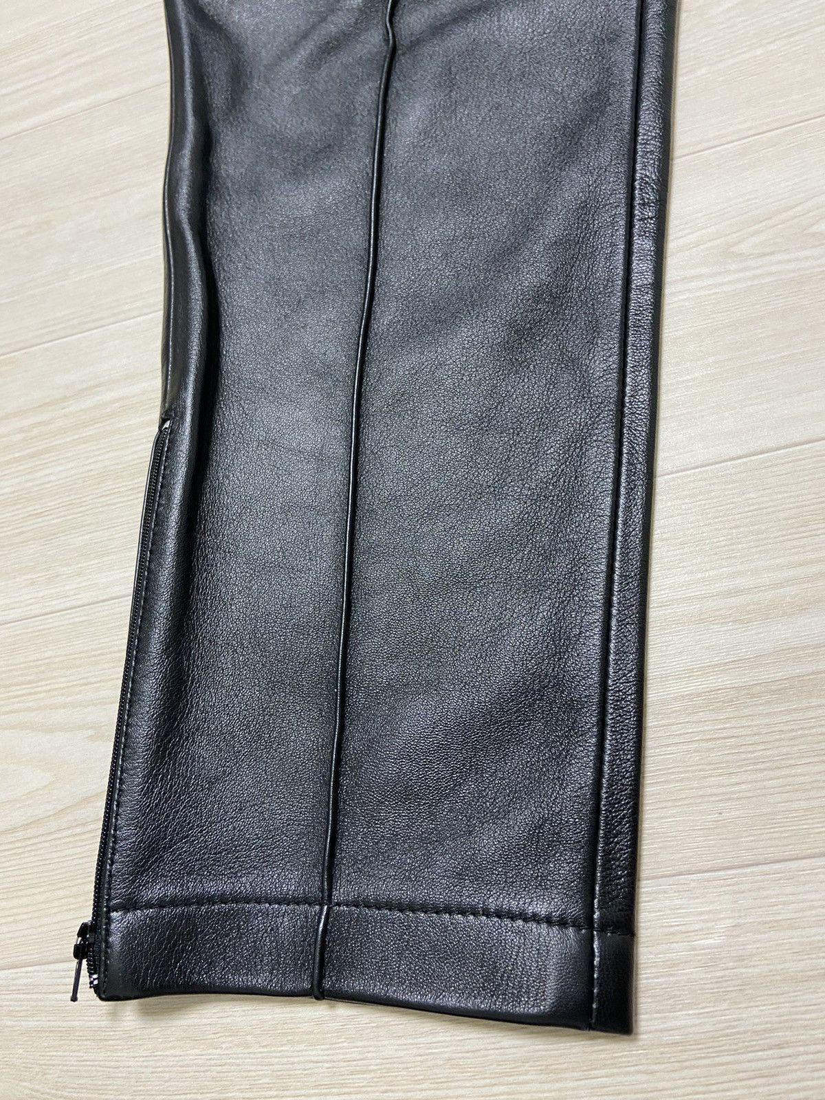 Balenciaga 38 Balenciaga 2016 leather jogger sweatpants Size US 29 - 9 Thumbnail