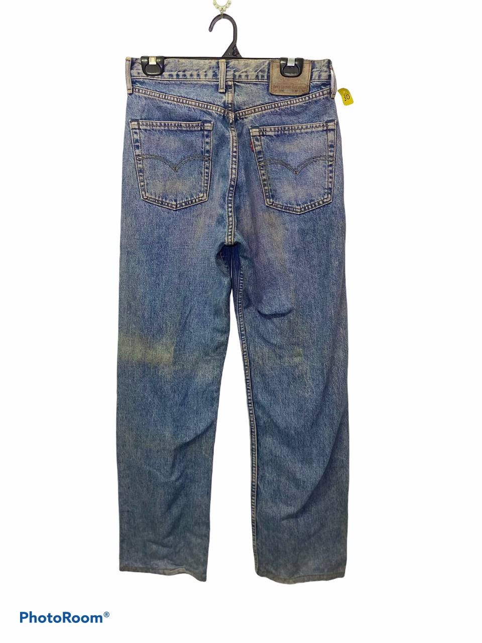 Levi's Vintage levis 504 denim nice faded design Size US 30 / EU 46 - 1 Thumbnail
