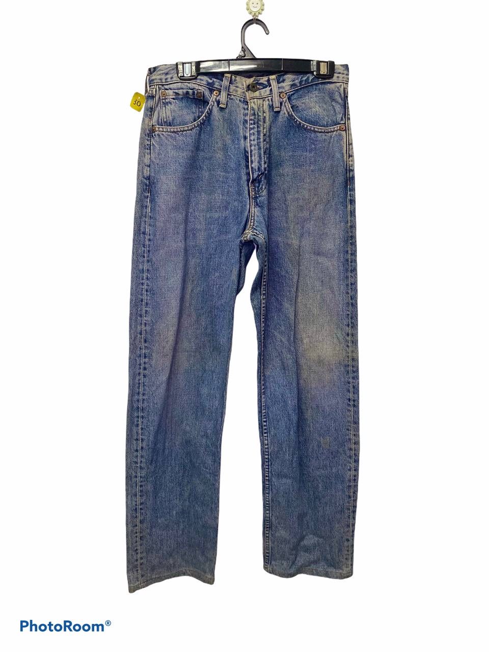 Levi's Vintage levis 504 denim nice faded design Size US 30 / EU 46 - 2 Thumbnail