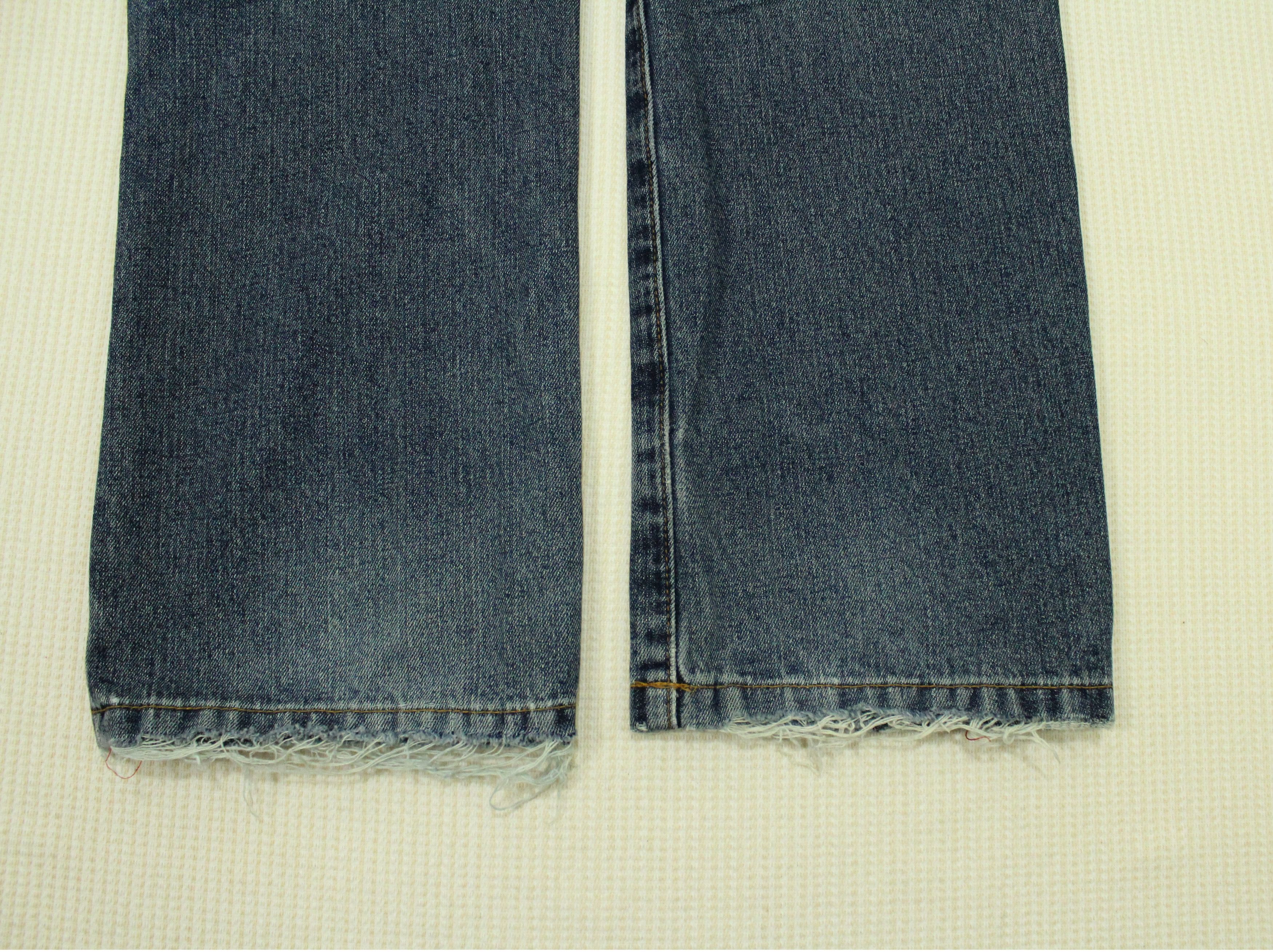 Japanese Brand DEVILOCK Denim Jeans Distressed Style Pants Jesus Button Size US 32 / EU 48 - 7 Thumbnail