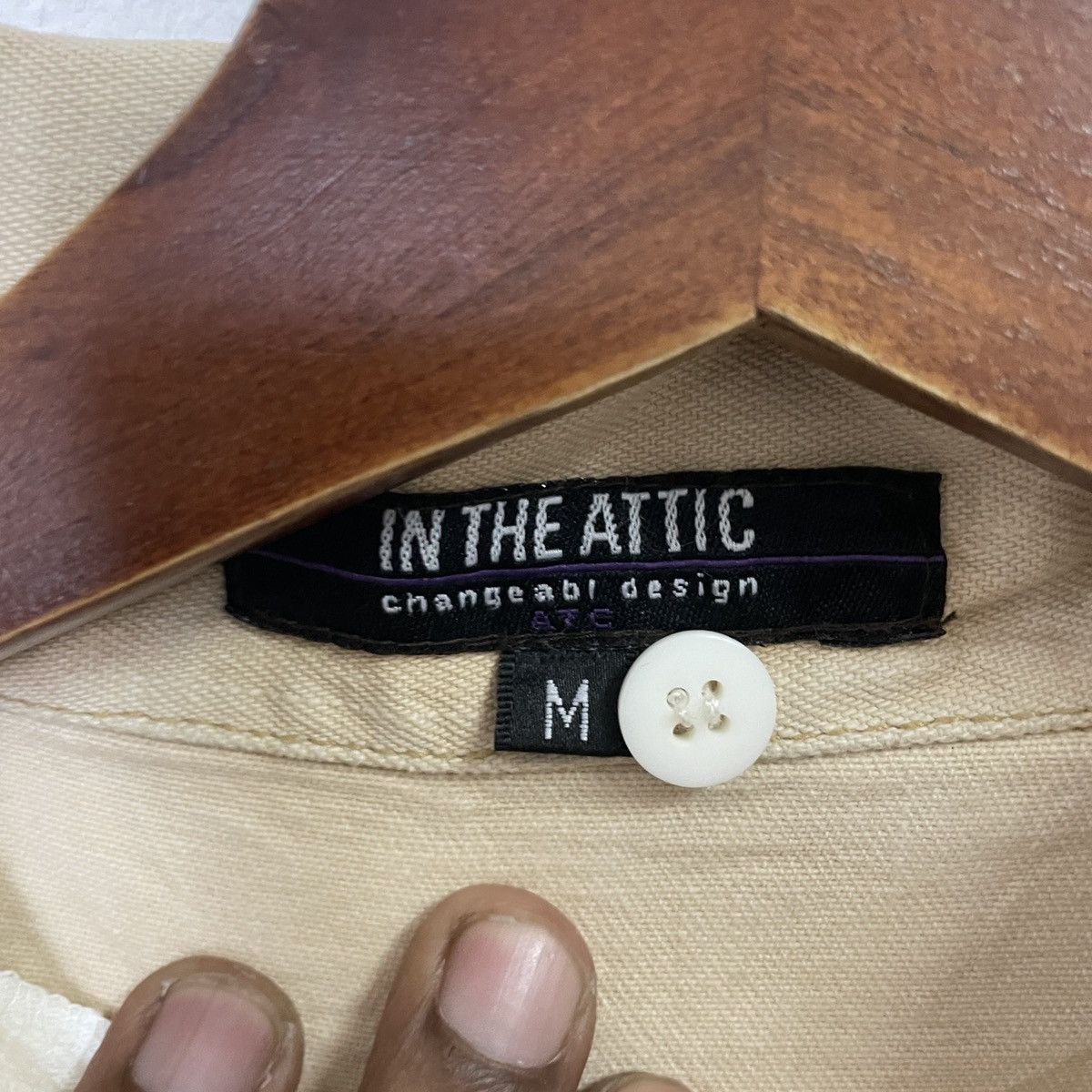 In The Attic Vintage In The Attic Distressed Sleeveless Denim Jacket Size US M / EU 48-50 / 2 - 5 Thumbnail