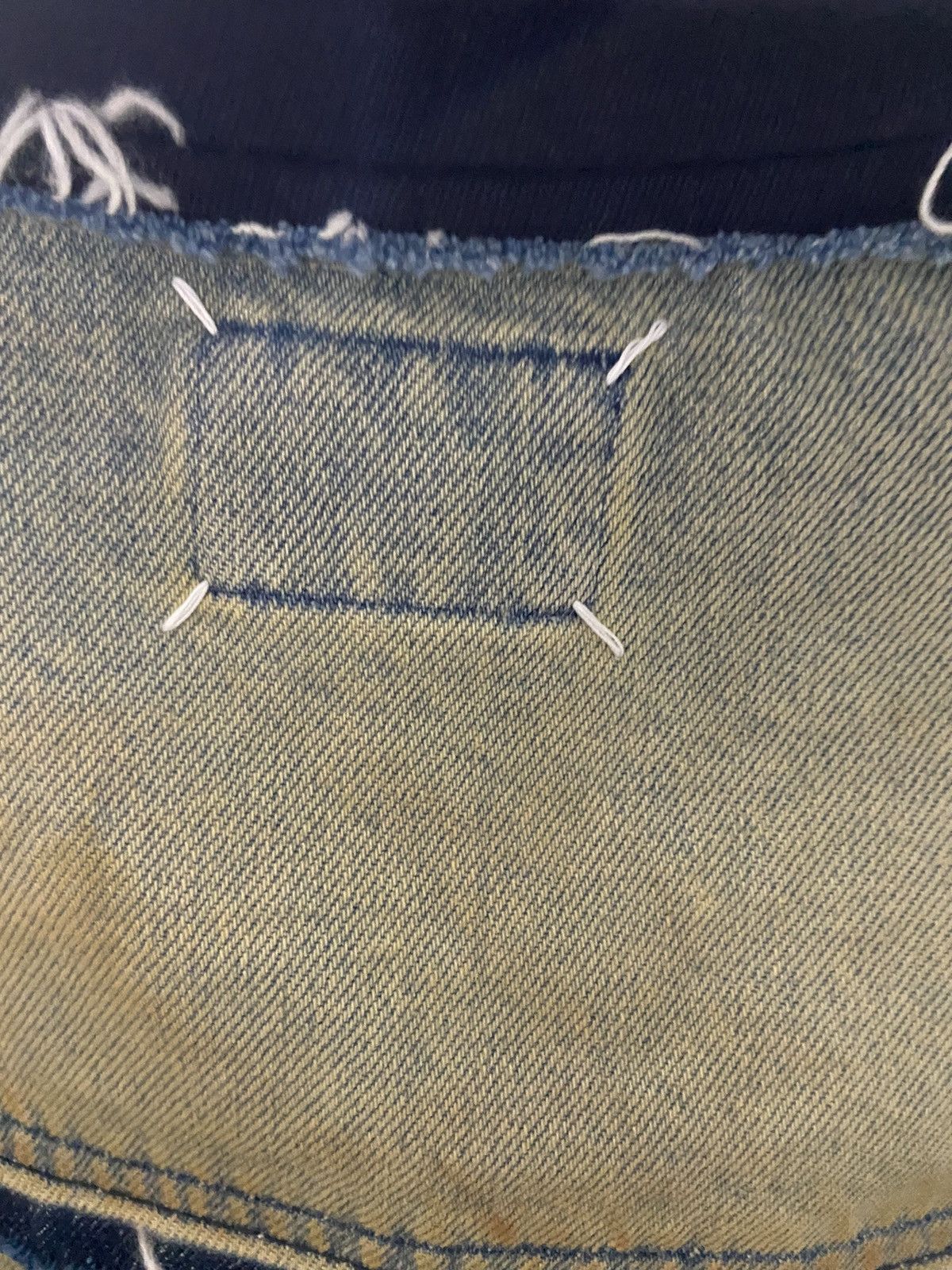 Maison Margiela 50 Maison Margiela SS22 Denim panel layered coat jacket Size US M / EU 48-50 / 2 - 8 Thumbnail