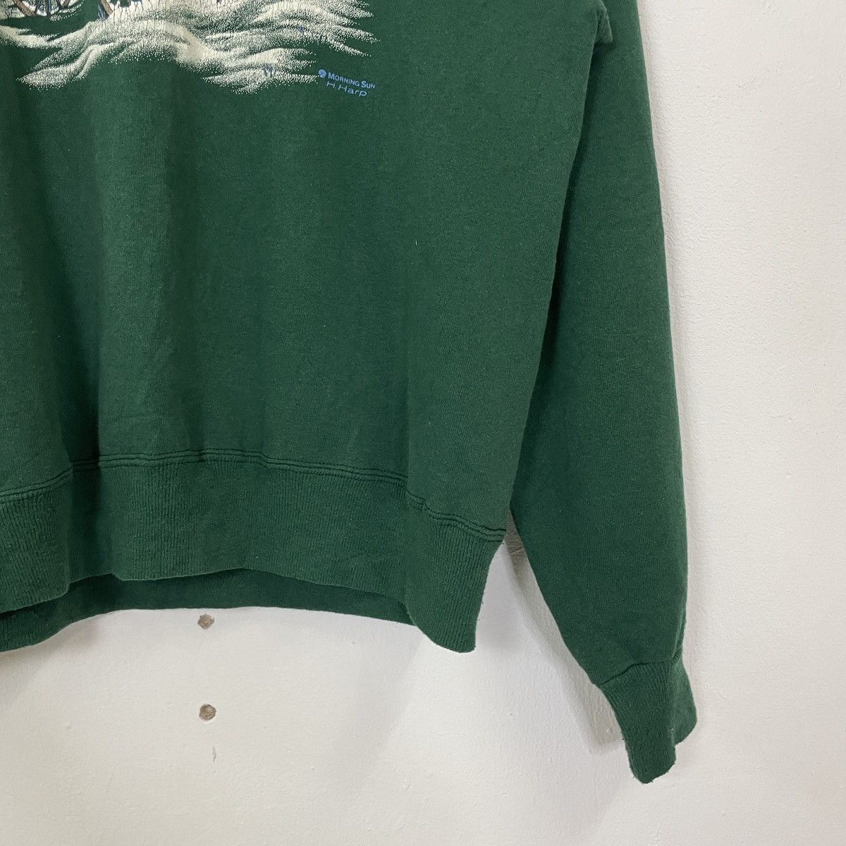 Other Vintage 90s Morning Sun Village Motive Sweatshirt Size US M / EU 48-50 / 2 - 3 Thumbnail