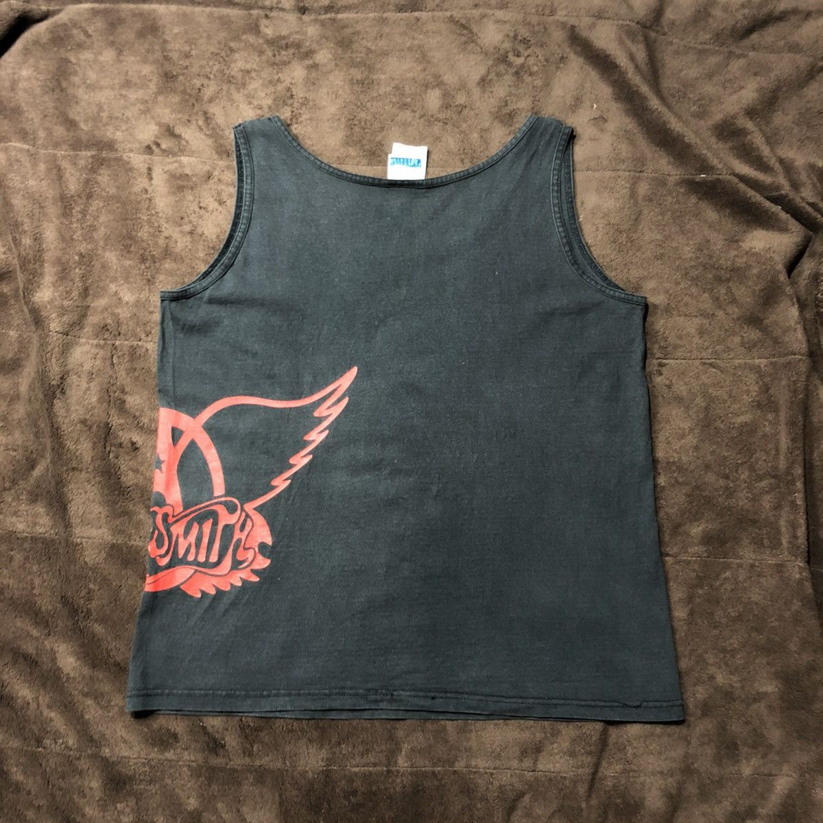 Band Tees Vintage 90s Aerosmith Tank Top Size US L / EU 52-54 / 3 - 3 Thumbnail