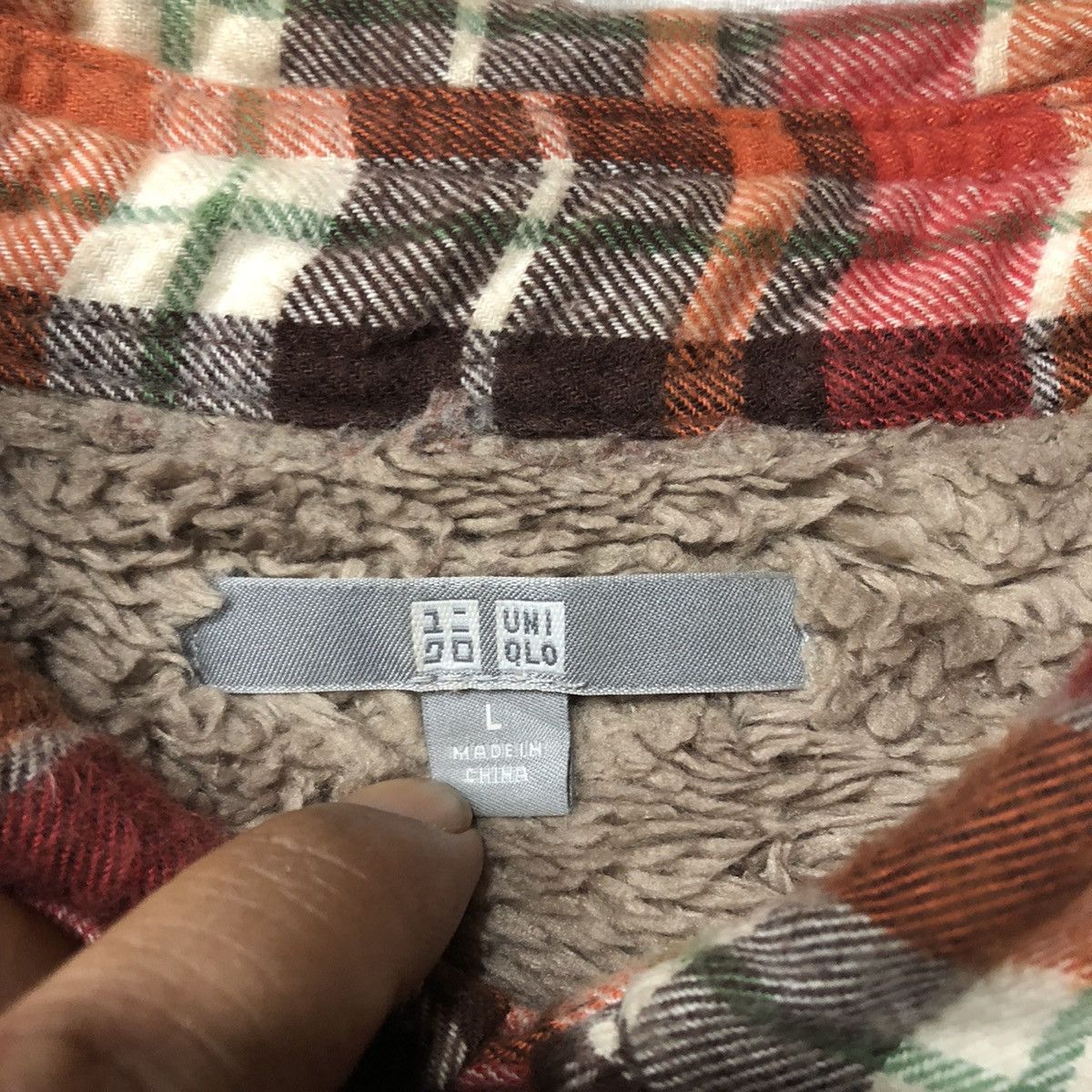 Japanese Brand Uniqlo Sheep Fur Kapital Design Jacket Size US L / EU 52-54 / 3 - 5 Thumbnail