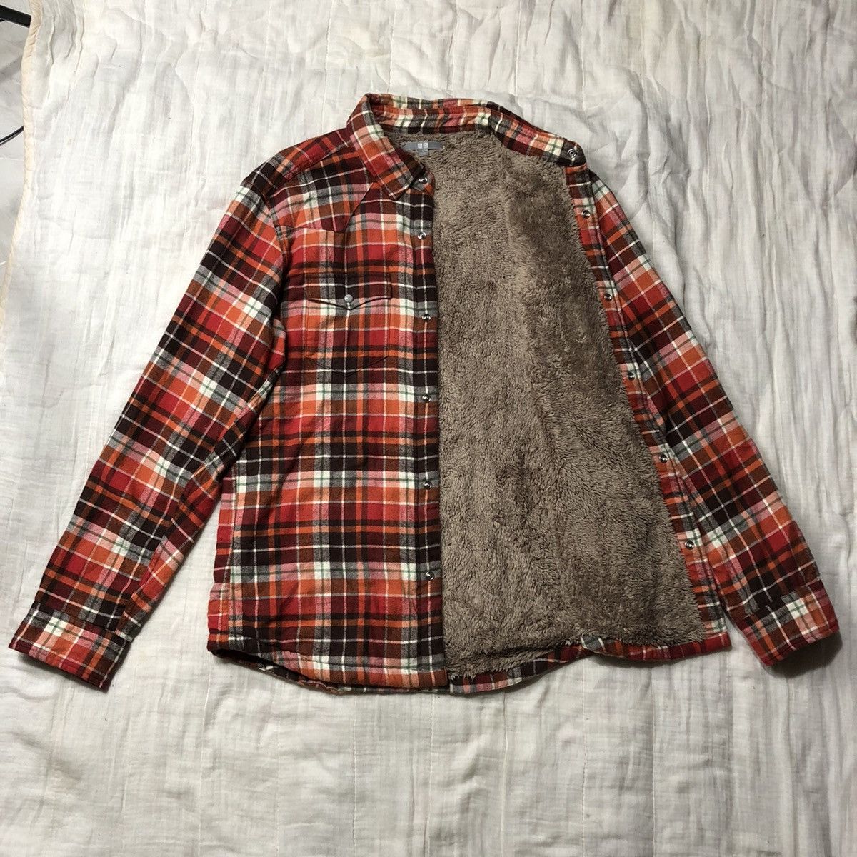 Japanese Brand Uniqlo Sheep Fur Kapital Design Jacket Size US L / EU 52-54 / 3 - 1 Thumbnail