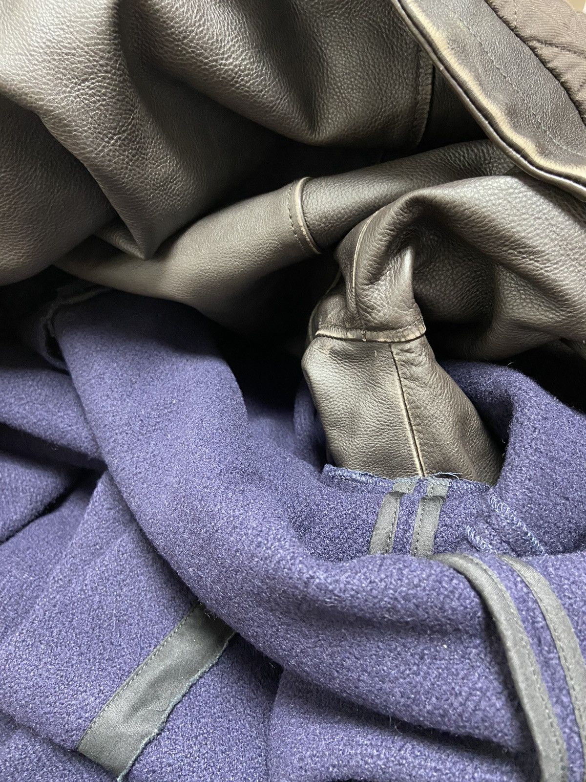 Vetements Xs Vetements oversized TIE leather trim VAGABOND wool coat Size US XS / EU 42 / 0 - 8 Thumbnail