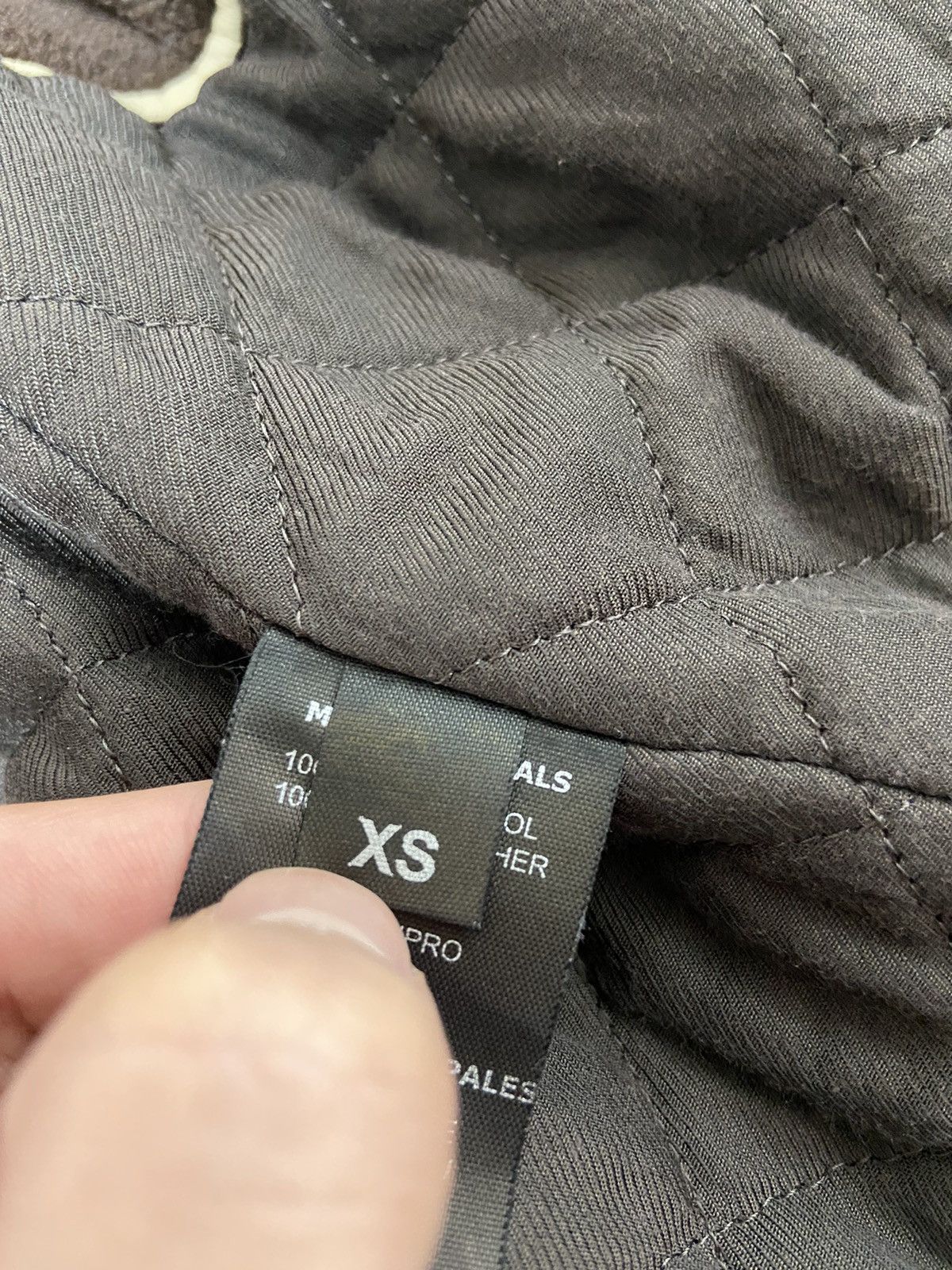 Vetements Xs Vetements oversized TIE leather trim VAGABOND wool coat Size US XS / EU 42 / 0 - 15 Thumbnail