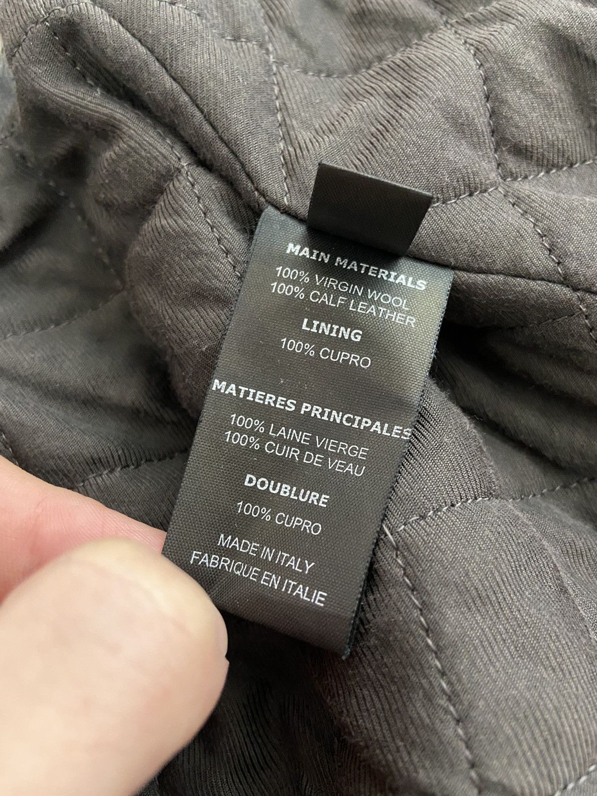 Vetements Xs Vetements oversized TIE leather trim VAGABOND wool coat Size US XS / EU 42 / 0 - 14 Thumbnail