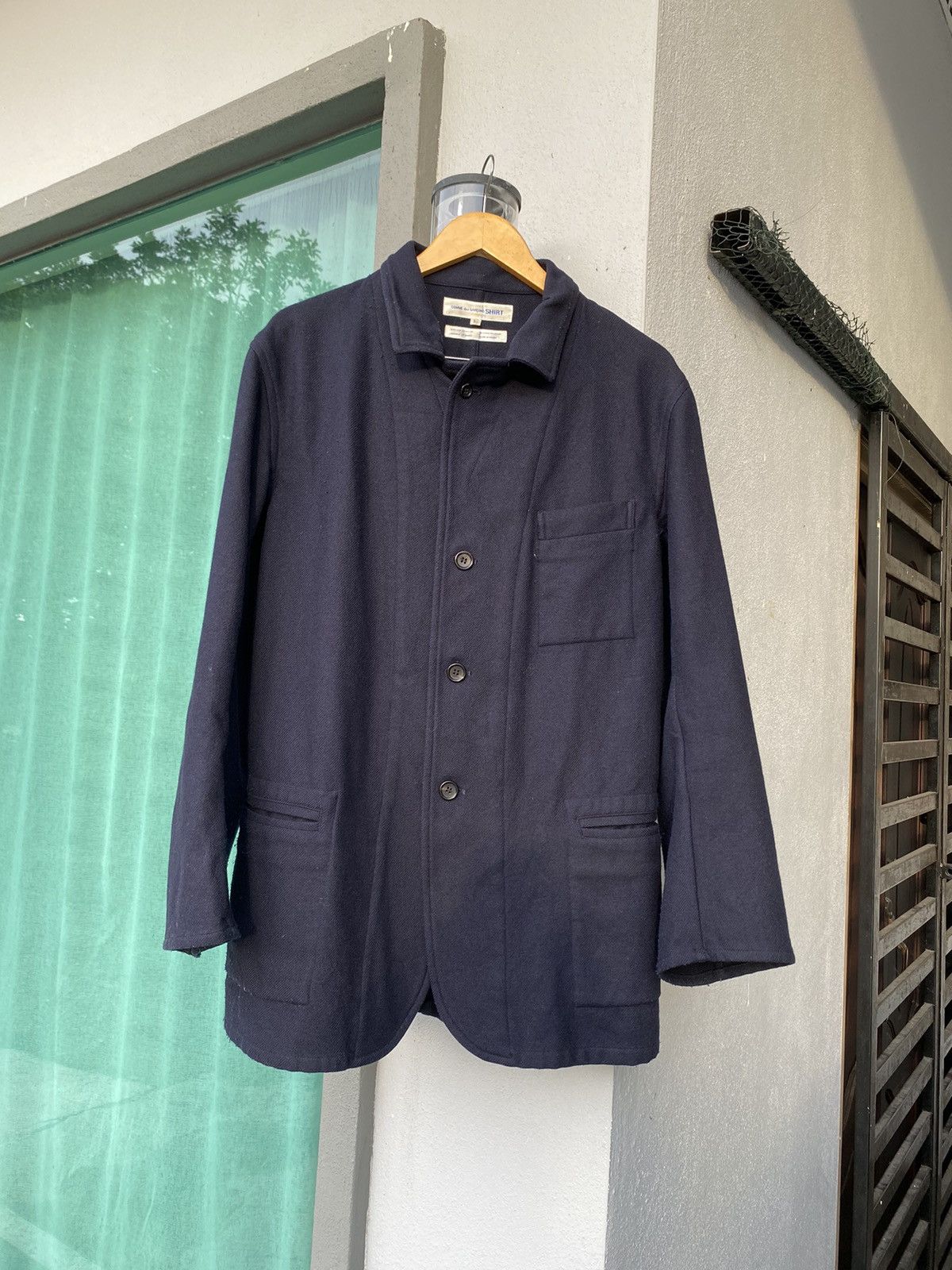 Comme des Garcons ❌LAST DROP❌ Comme Des Garcons Long Jacket Made in France Size US L / EU 52-54 / 3 - 1 Thumbnail