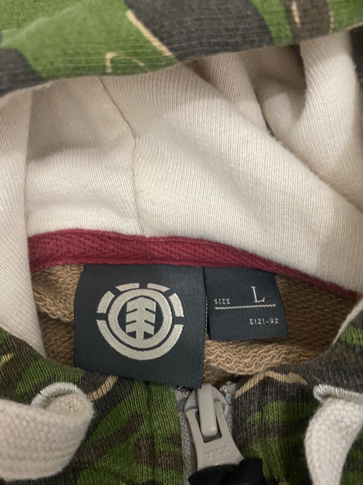 Element × Japanese Brand Element Hoodies Tiger Stripes Camouflage Size US L / EU 52-54 / 3 - 7 Thumbnail