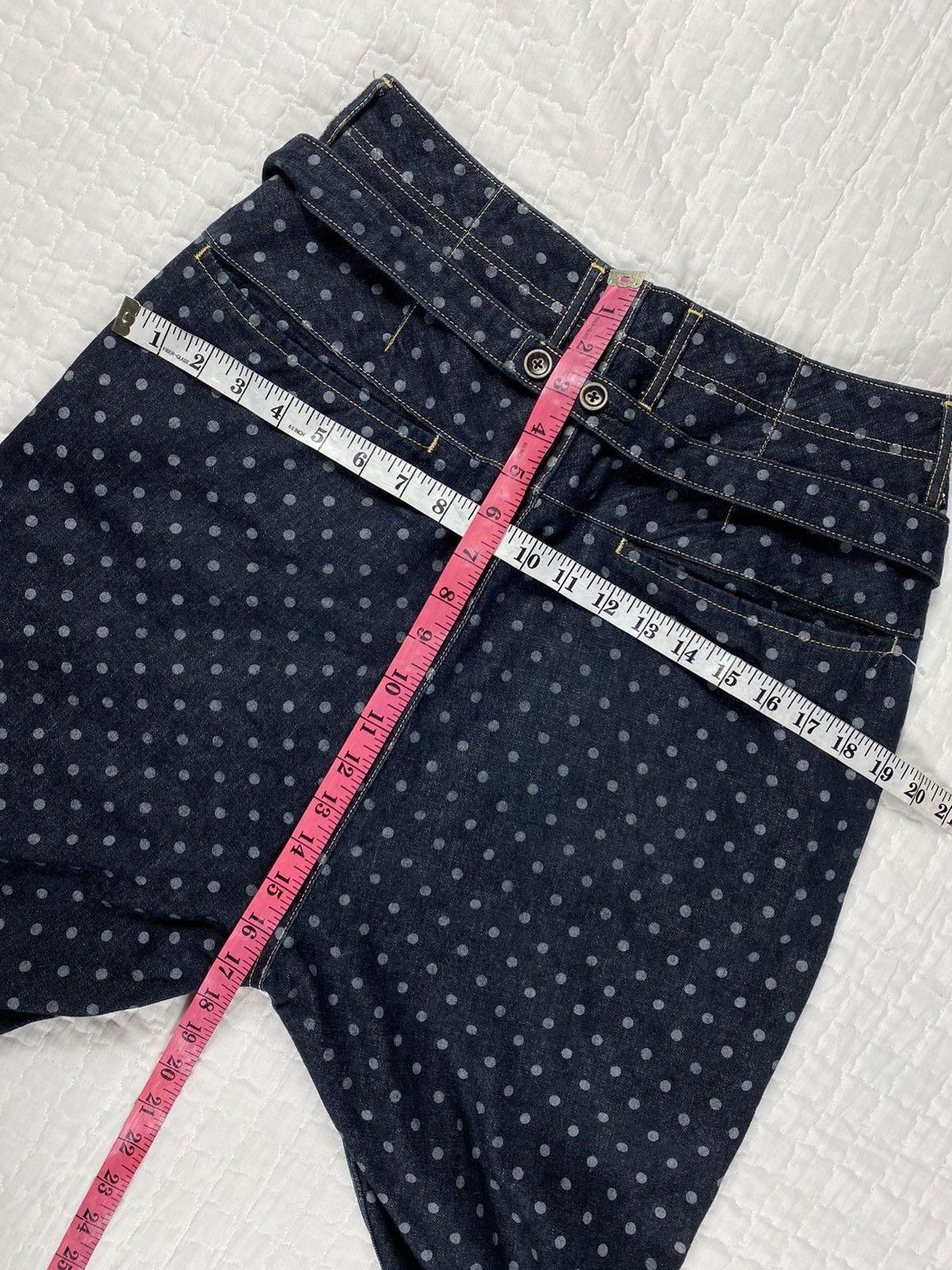 Kapital Kountry Kapital Genes Polkadot Denim Pant Size US 30 / EU 46 - 8 Thumbnail