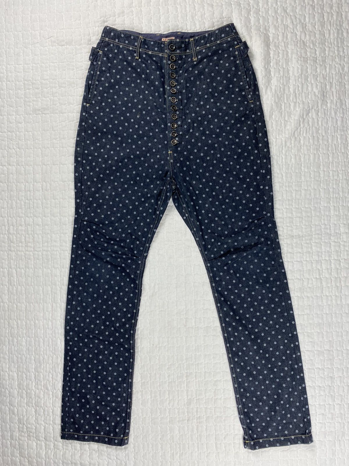 Kapital Kountry Kapital Genes Polkadot Denim Pant Size US 30 / EU 46 - 1 Thumbnail