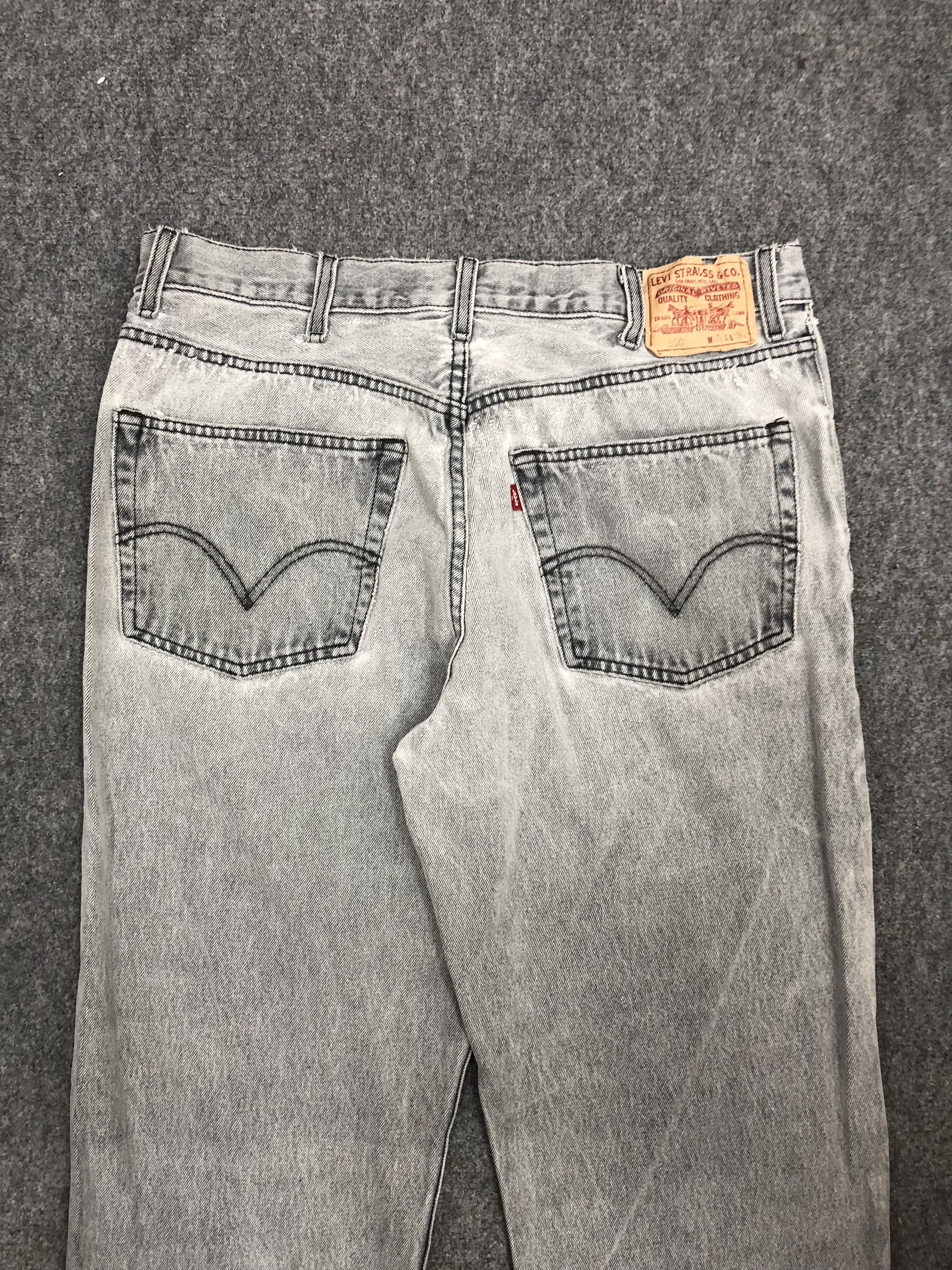 Levi's Vintage Levis Jeans 550 Light Jeans DP1071 Size US 36 / EU 52 - 4 Thumbnail