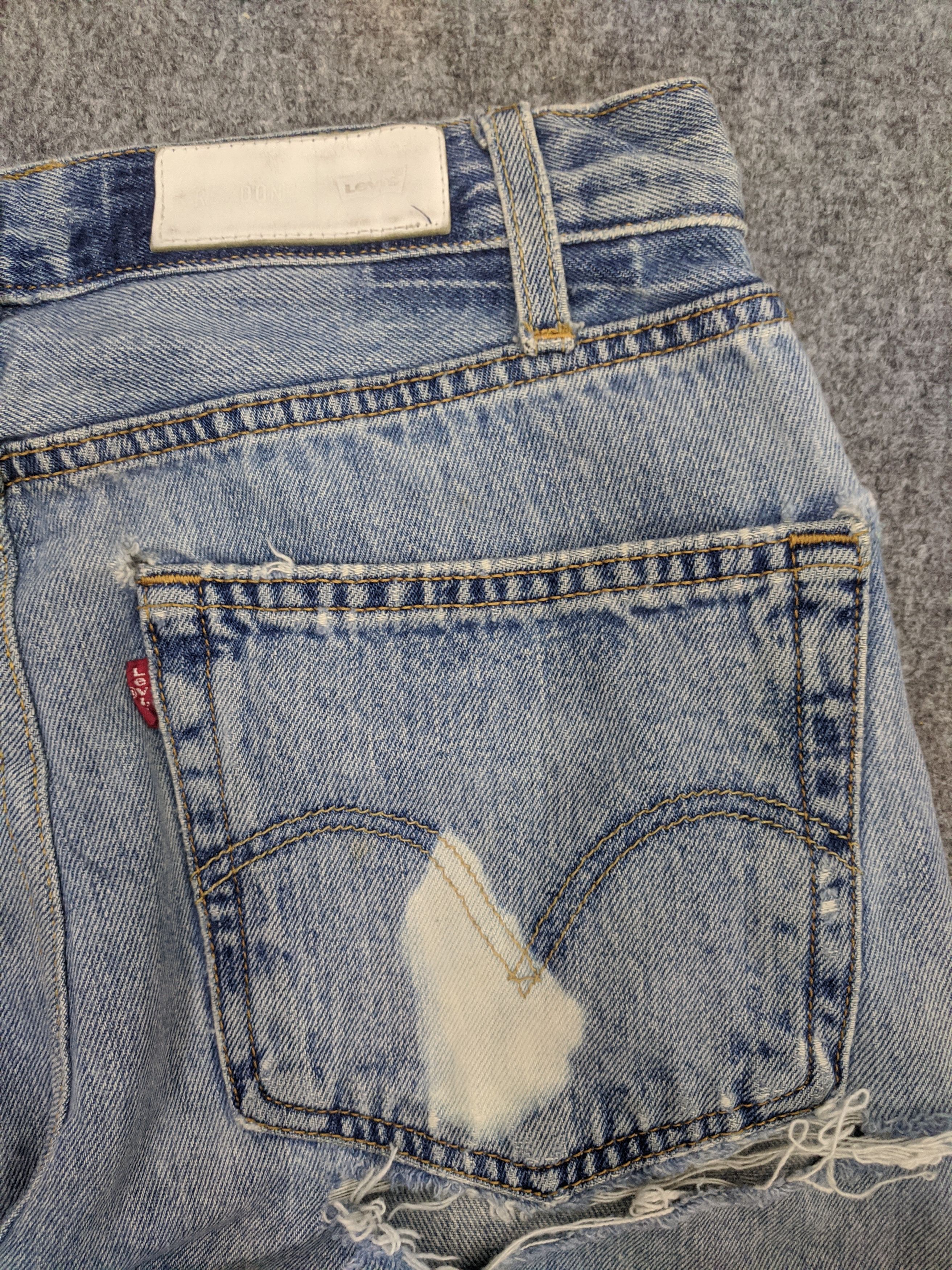 Levi's Vintage Distressed Levis Light Wash Jeans DP1012 Size US 29 - 16 Thumbnail