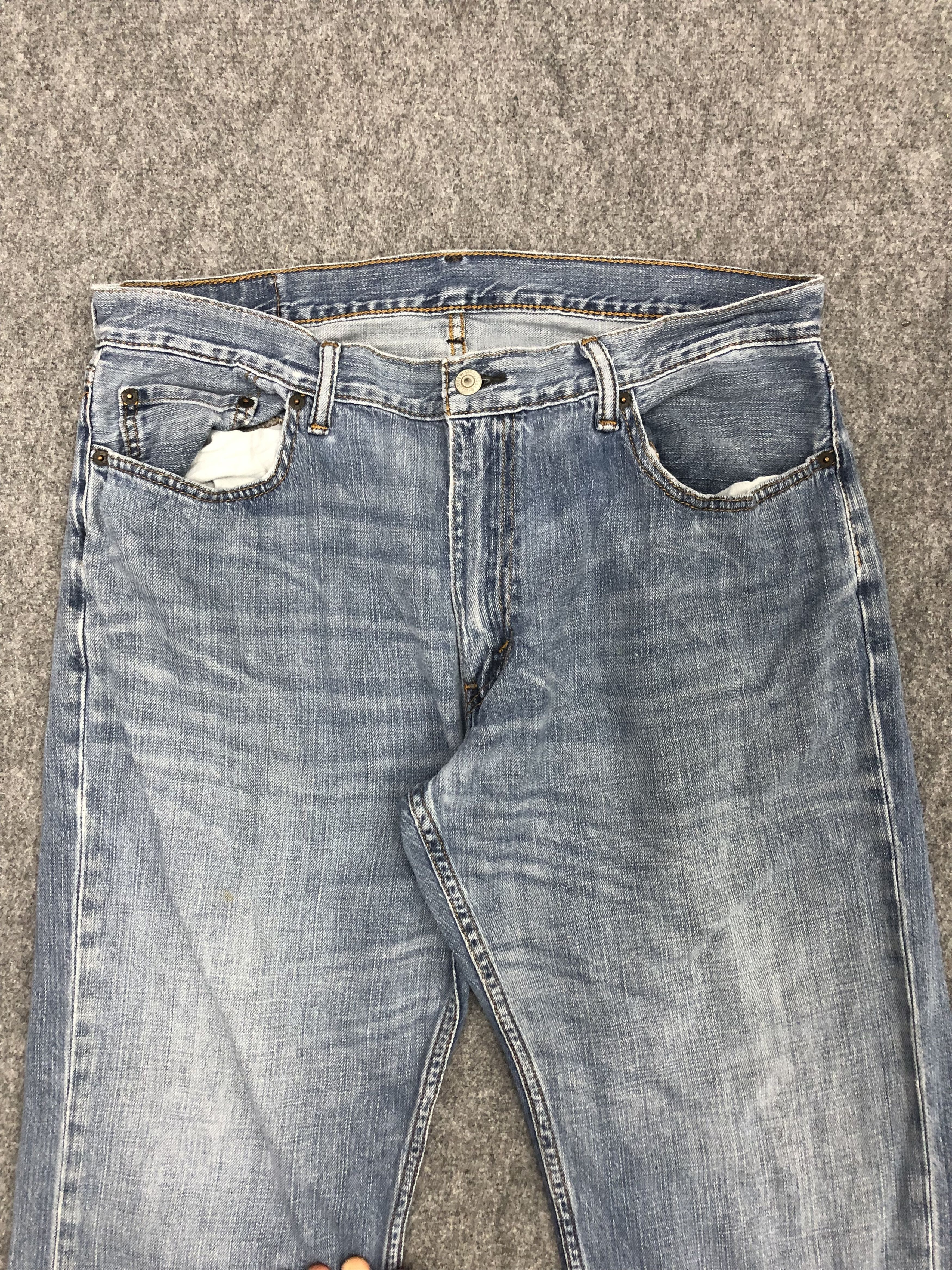 Levi's × Vintage Vintage Levis 559 Light Wash Jeans Size US 37 - 2 Thumbnail