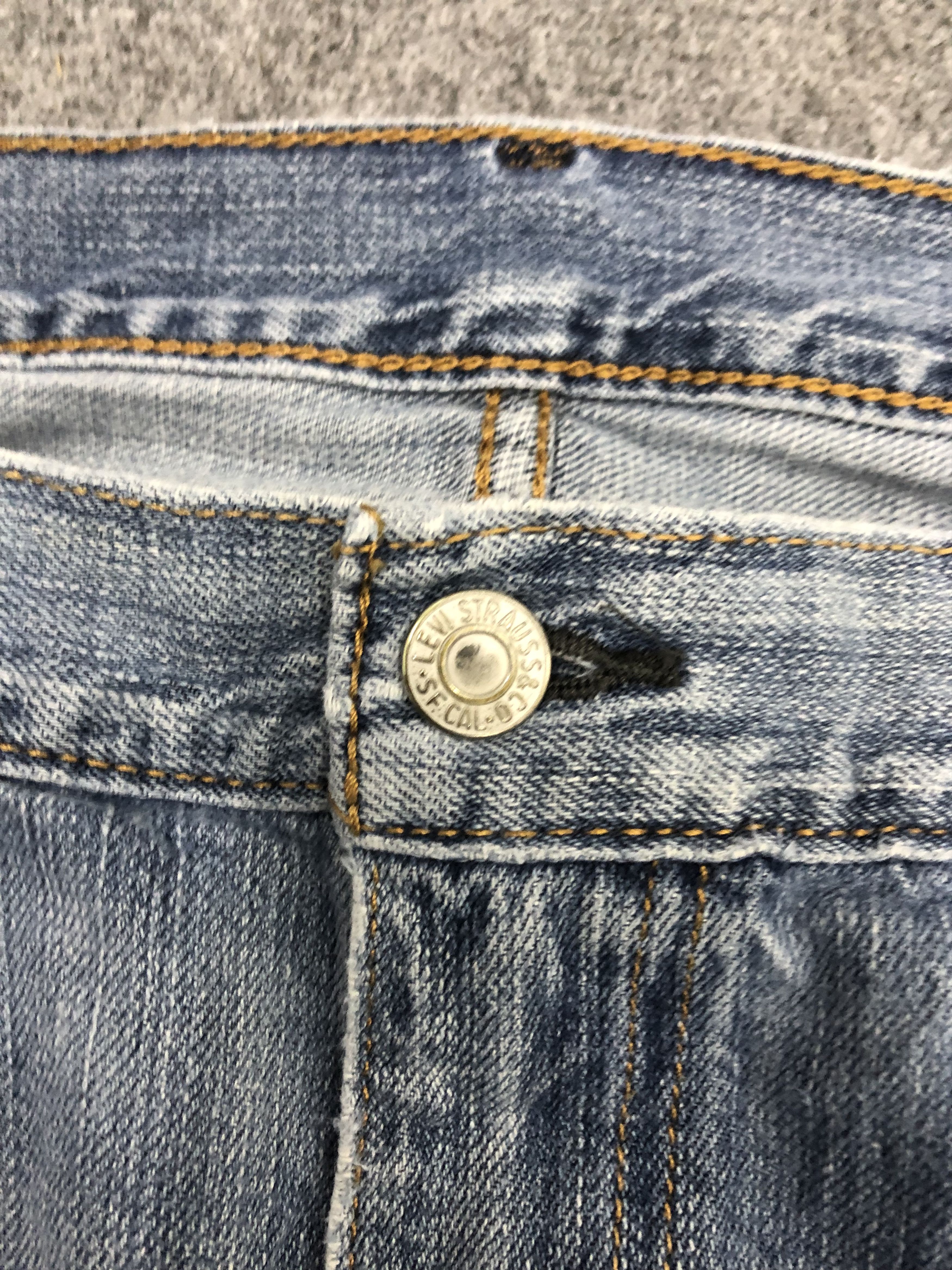Levi's × Vintage Vintage Levis 559 Light Wash Jeans Size US 37 - 10 Thumbnail