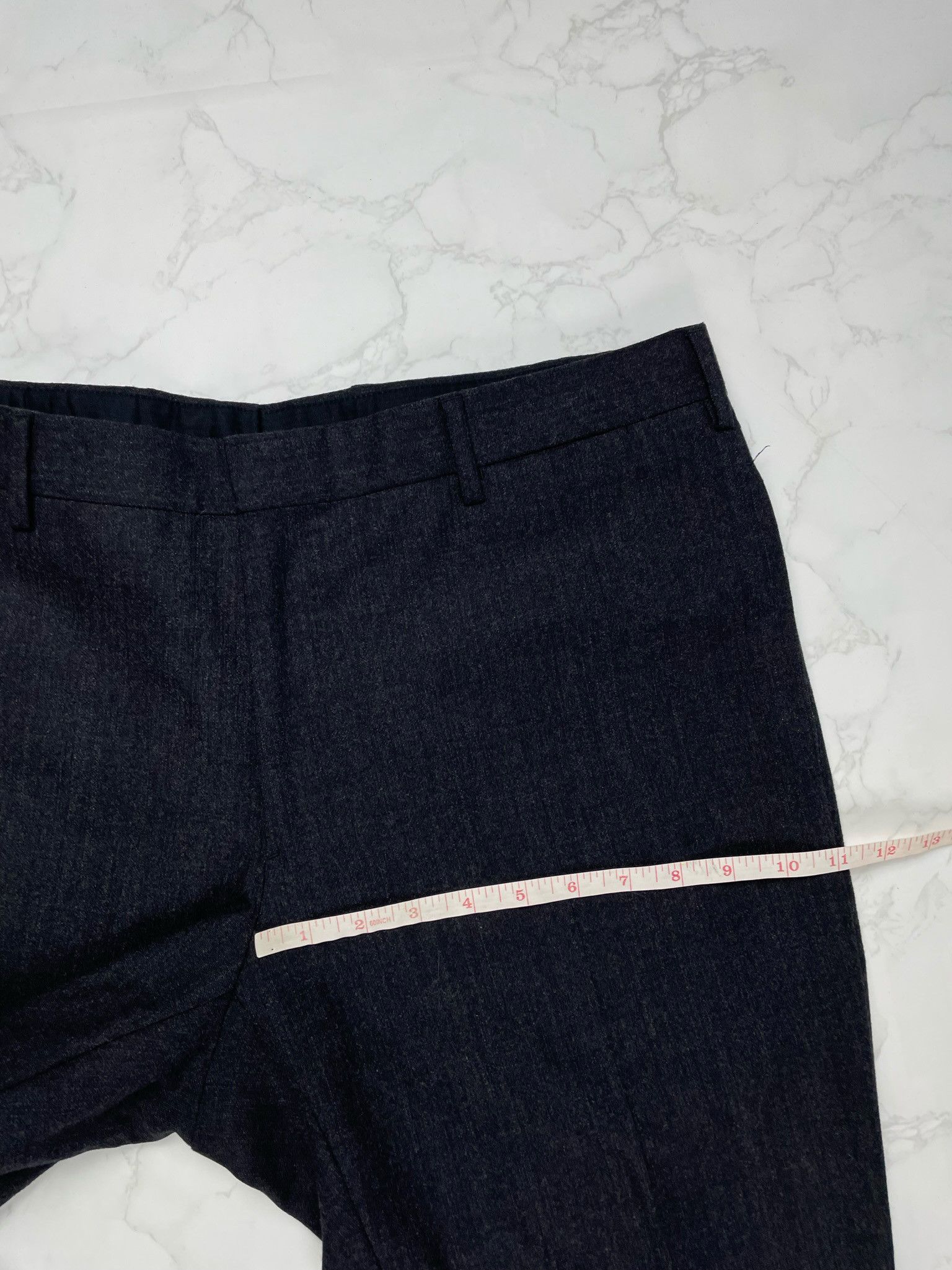 Prada 🔥[SALE]🔥 Prada Charcoal Wool Casual Pants Size US 36 / EU 52 - 3 Thumbnail