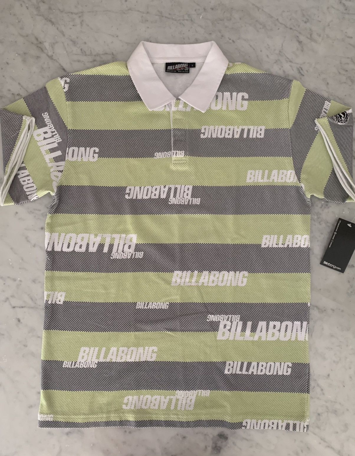 Billabong BNWT BILLABONG POLO T-SHIRT Size US L / EU 52-54 / 3 - 1 Thumbnail