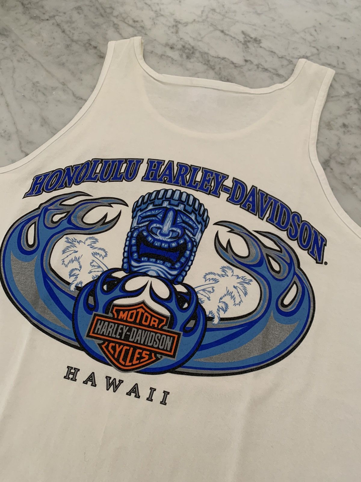 Harley Davidson VINTAGE HARLEY DAVIDSON HAWAII TANK TOP Size US L / EU 52-54 / 3 - 5 Thumbnail