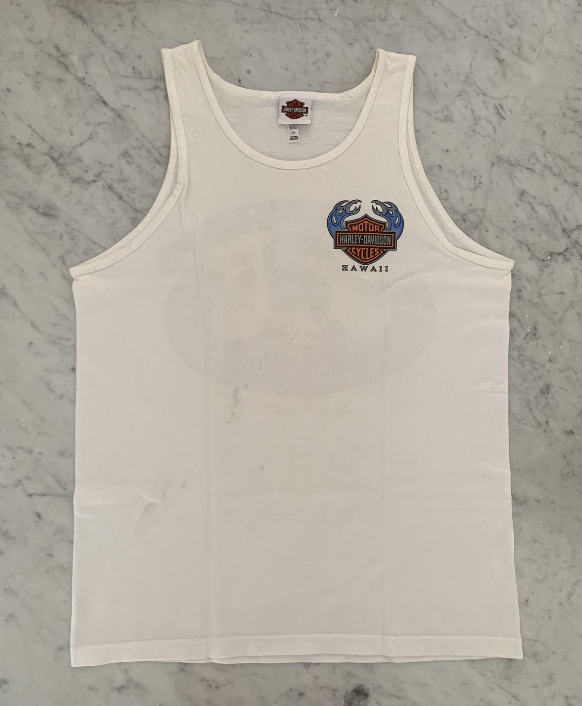 Harley Davidson VINTAGE HARLEY DAVIDSON HAWAII TANK TOP Size US L / EU 52-54 / 3 - 2 Thumbnail