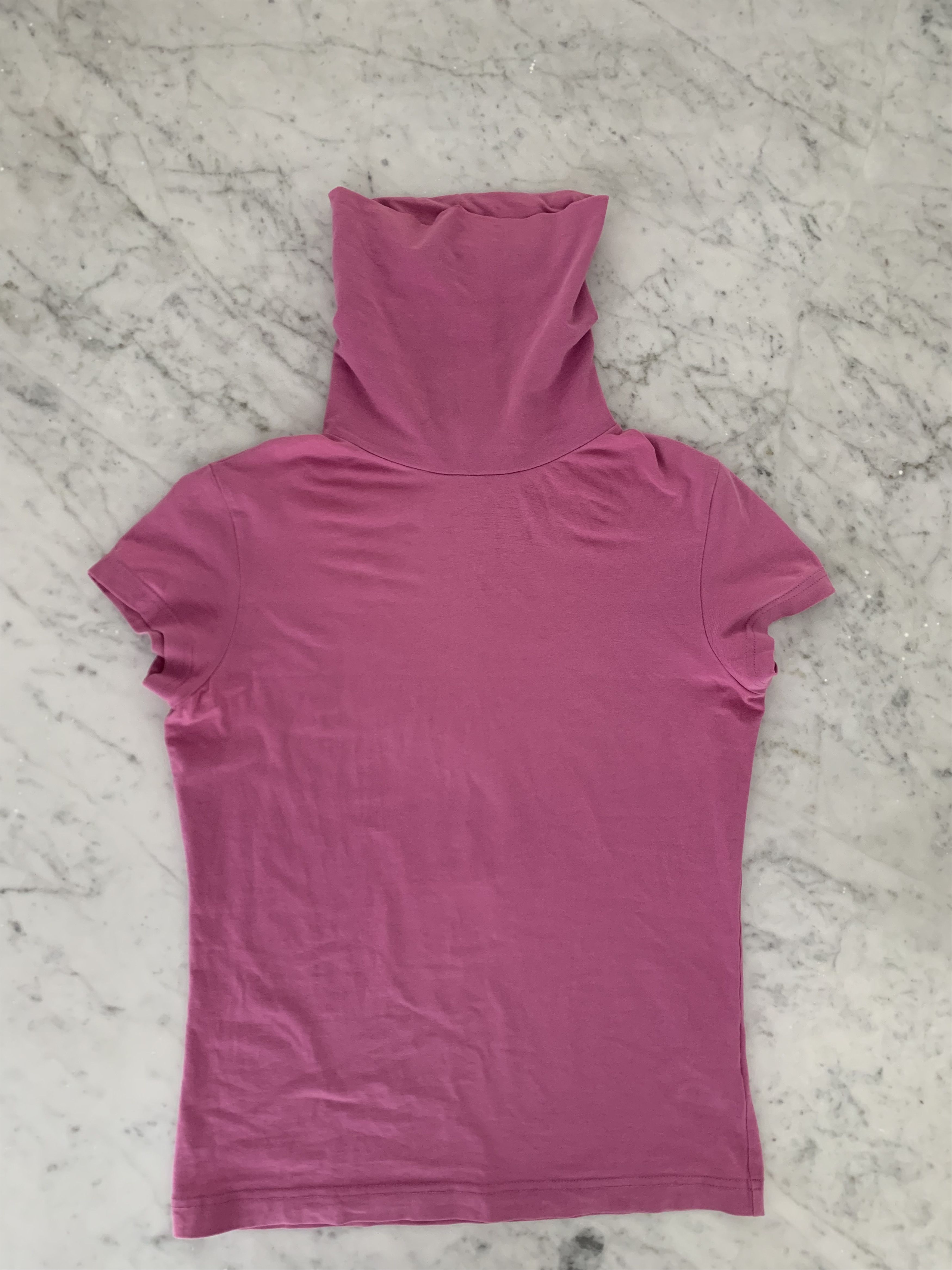 Esprit PINK TURTLE NECK T-SHIRT BY ESPRIT Size M / US 6-8 / IT 42-44 - 1 Thumbnail