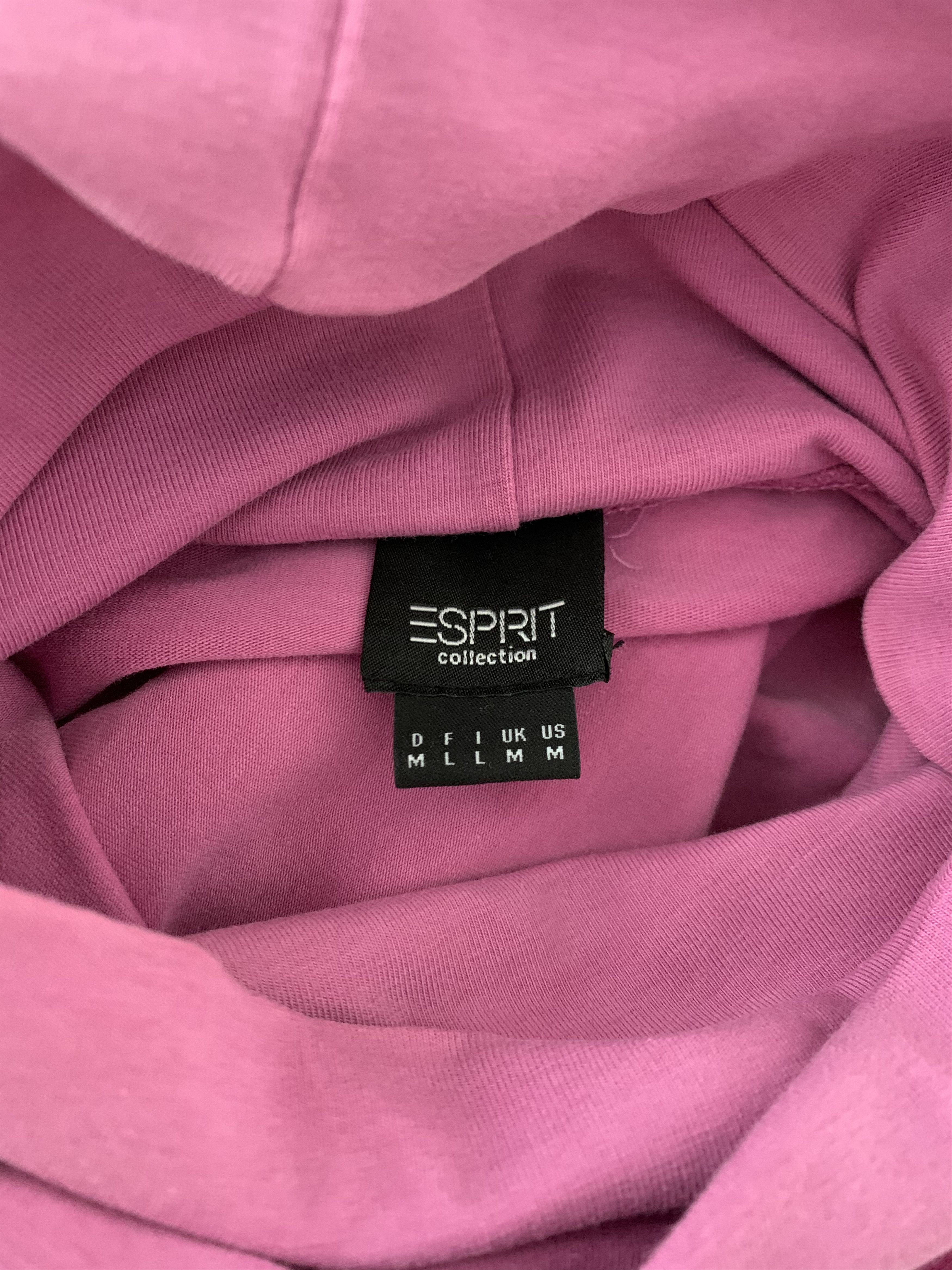 Esprit PINK TURTLE NECK T-SHIRT BY ESPRIT Size M / US 6-8 / IT 42-44 - 4 Thumbnail