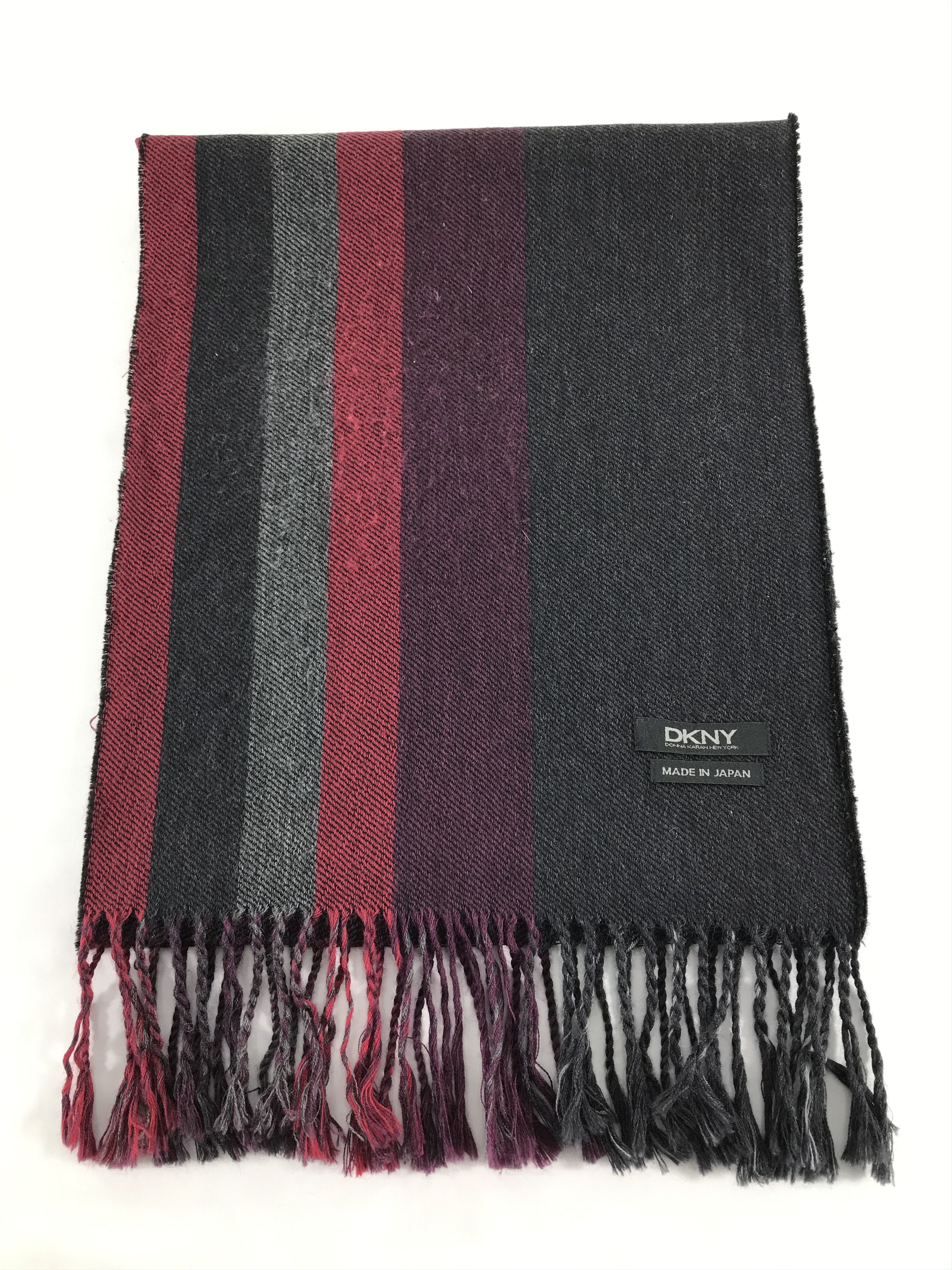 DKNY DKNY Wool Scarf Muffler V260 Size ONE SIZE - 2 Thumbnail