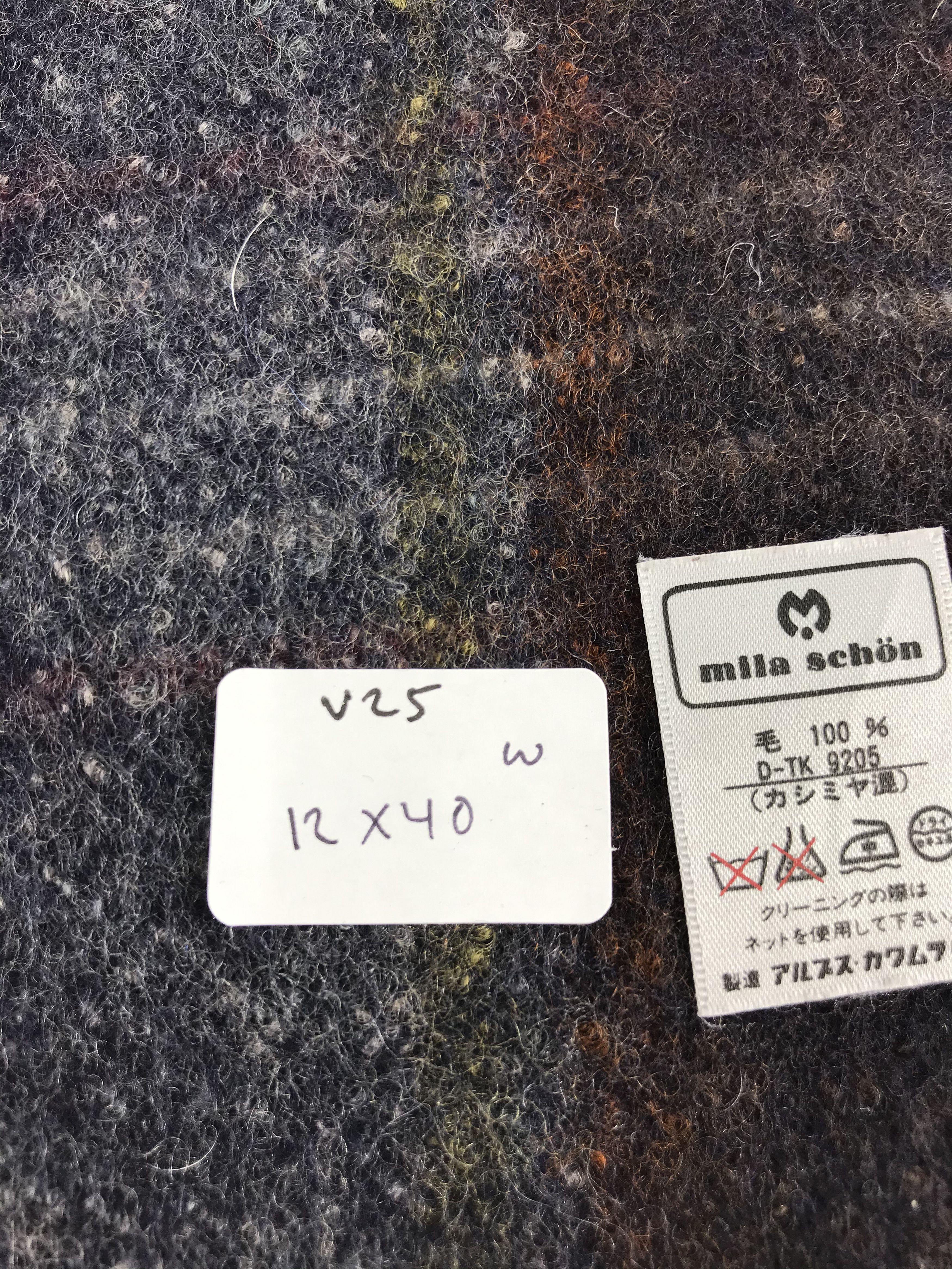Mila Schon Mila Schon Wool Scarf Muffler Neckgear Neck Warmer V25 Size ONE SIZE - 6 Thumbnail