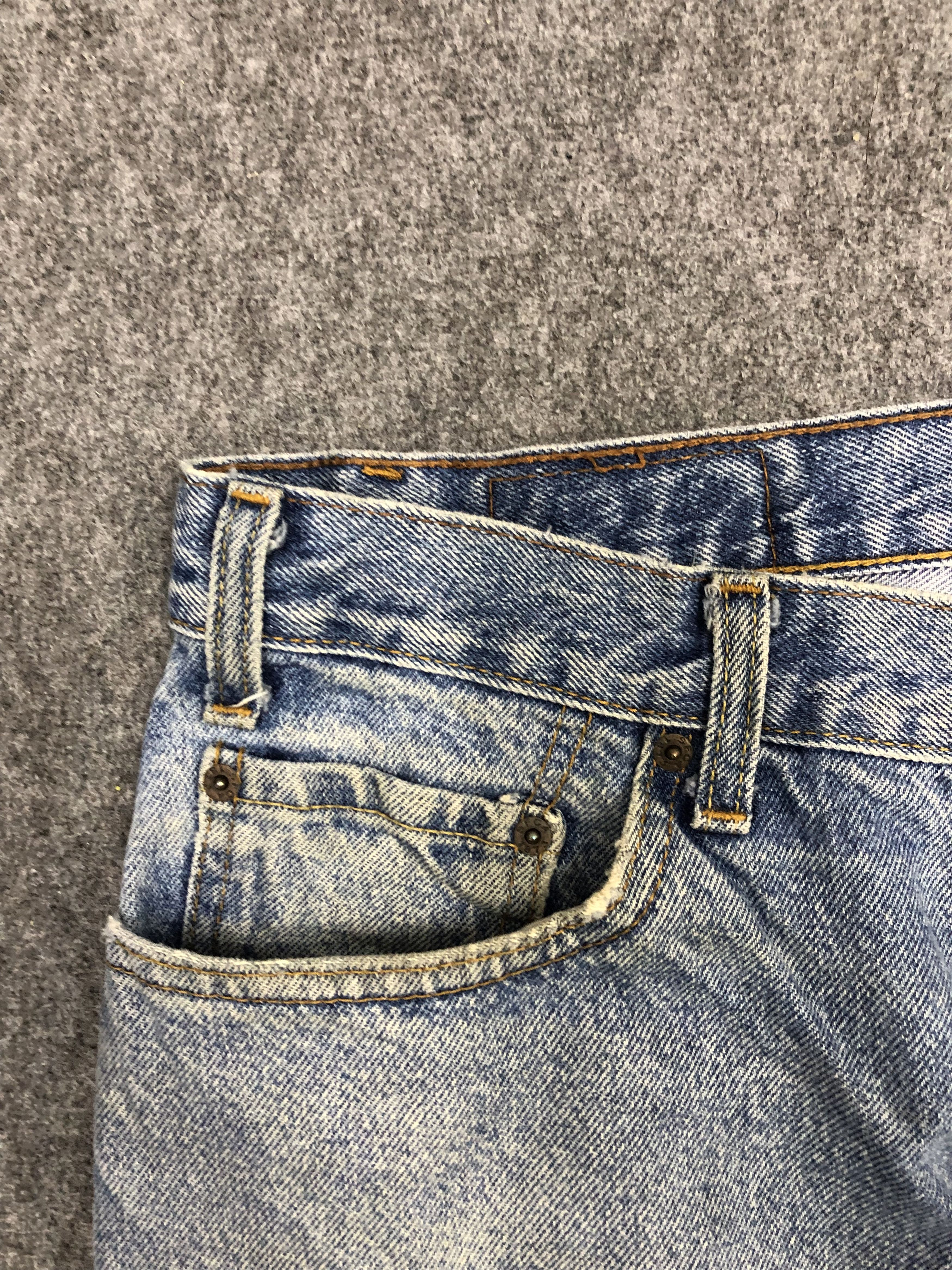 Levi's × Vintage Vintage Levis Signature Faded Blue Jeans DP1090 Size US 38 / EU 54 - 9 Thumbnail