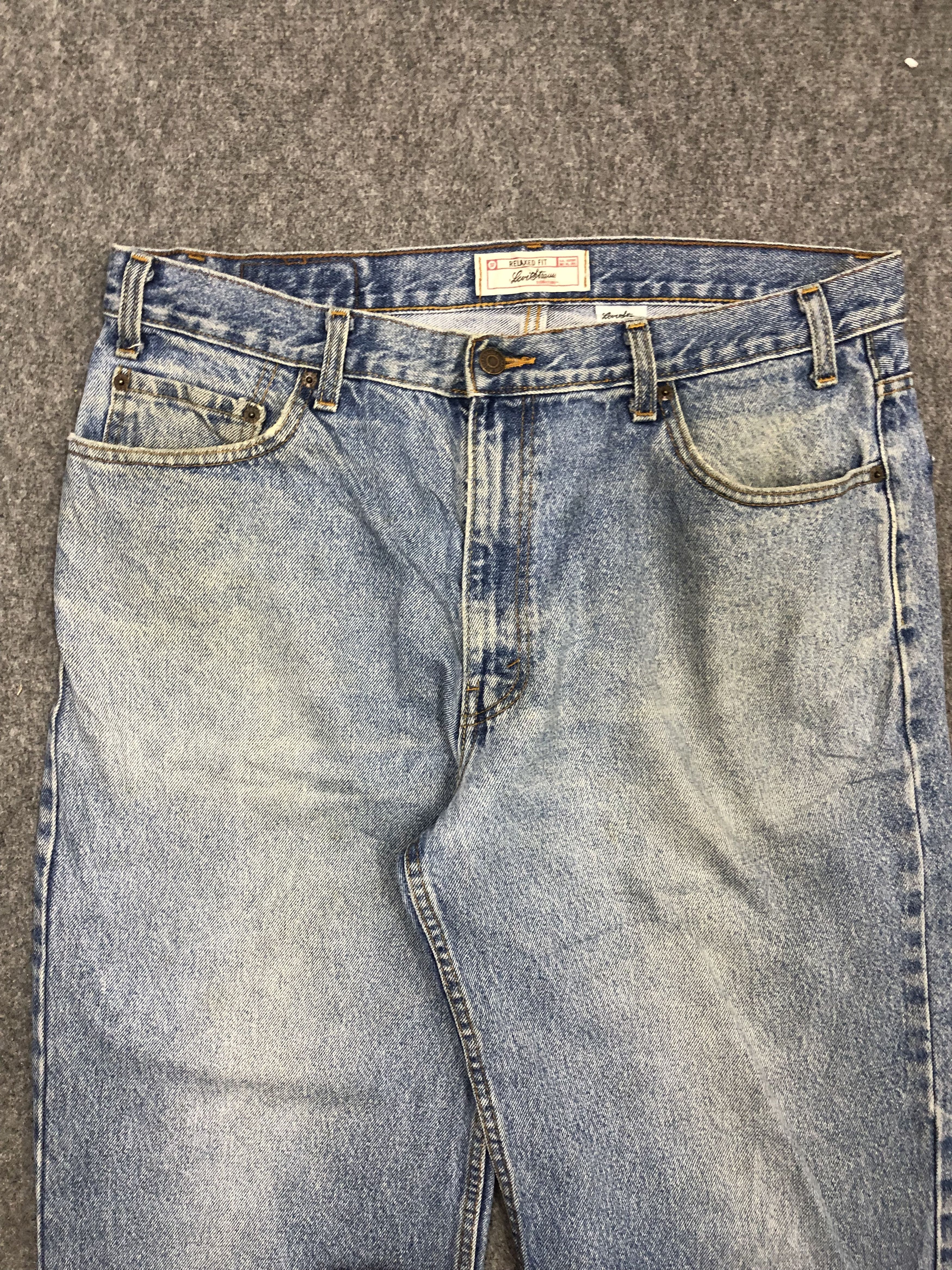 Levi's × Vintage Vintage Levis Signature Faded Blue Jeans DP1090 Size US 38 / EU 54 - 2 Thumbnail