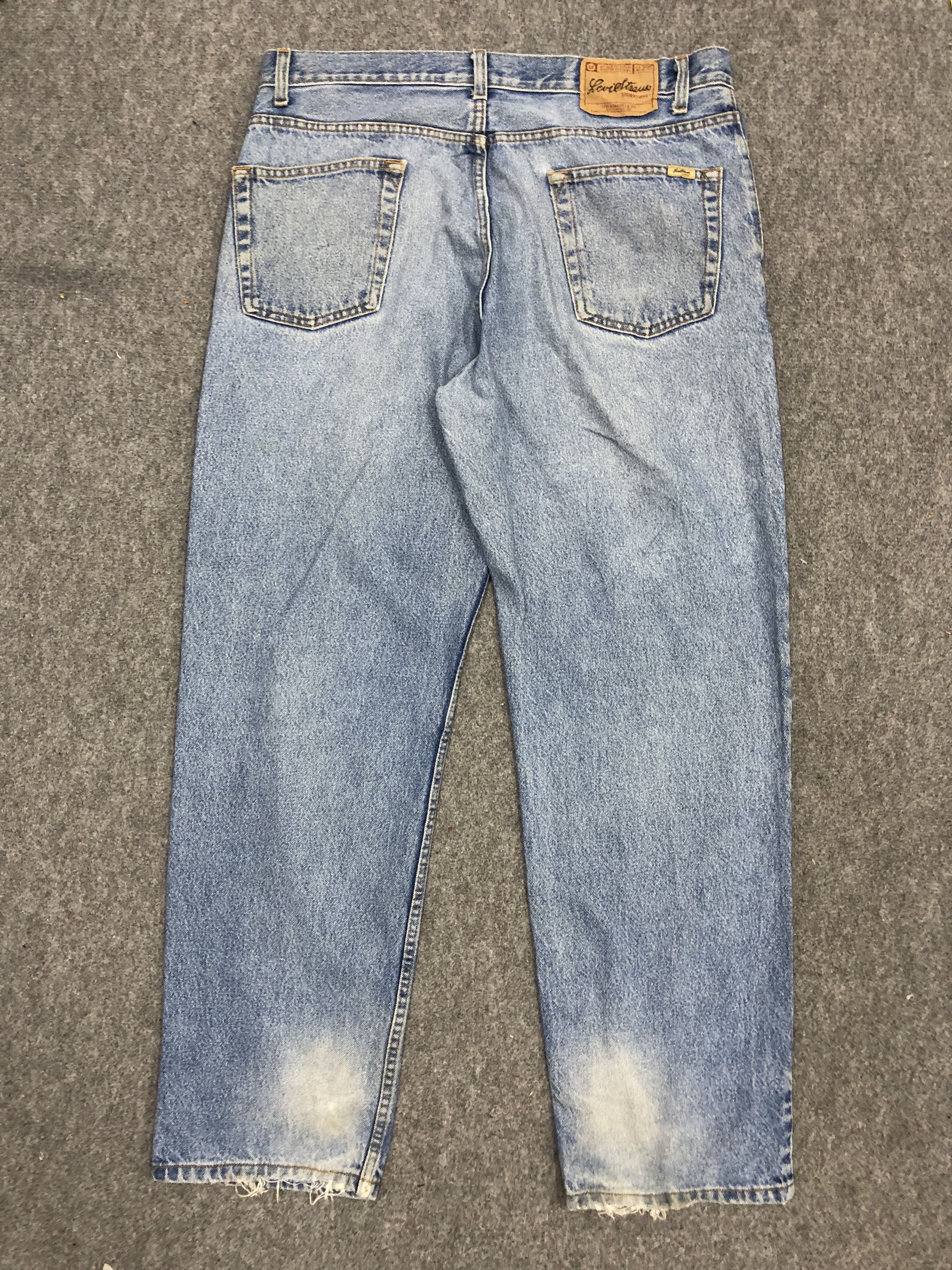 Levi's × Vintage Vintage Levis Signature Faded Blue Jeans DP1090 Size US 38 / EU 54 - 3 Thumbnail