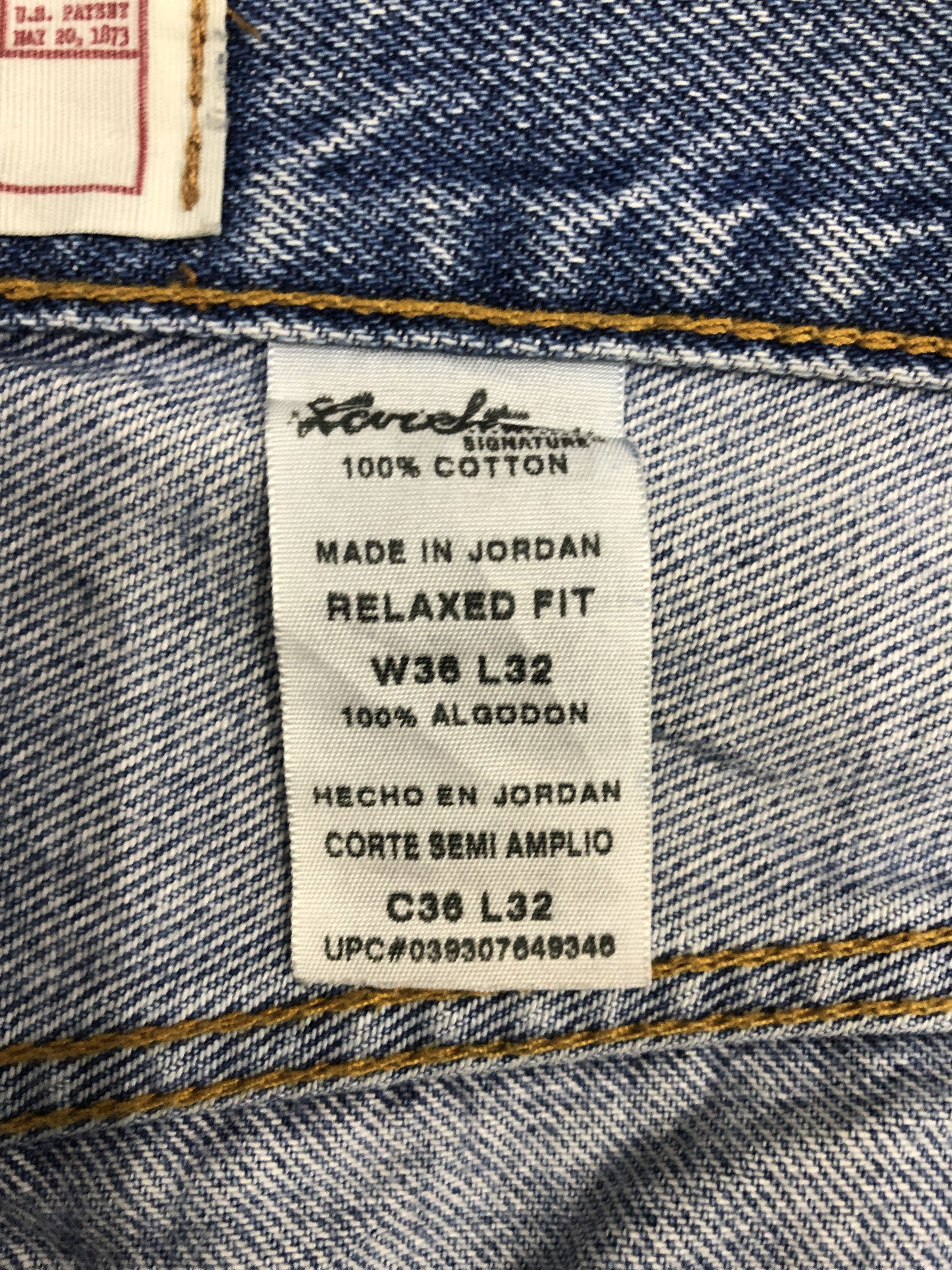 Levi's × Vintage Vintage Levis Signature Faded Blue Jeans DP1090 Size US 38 / EU 54 - 6 Thumbnail