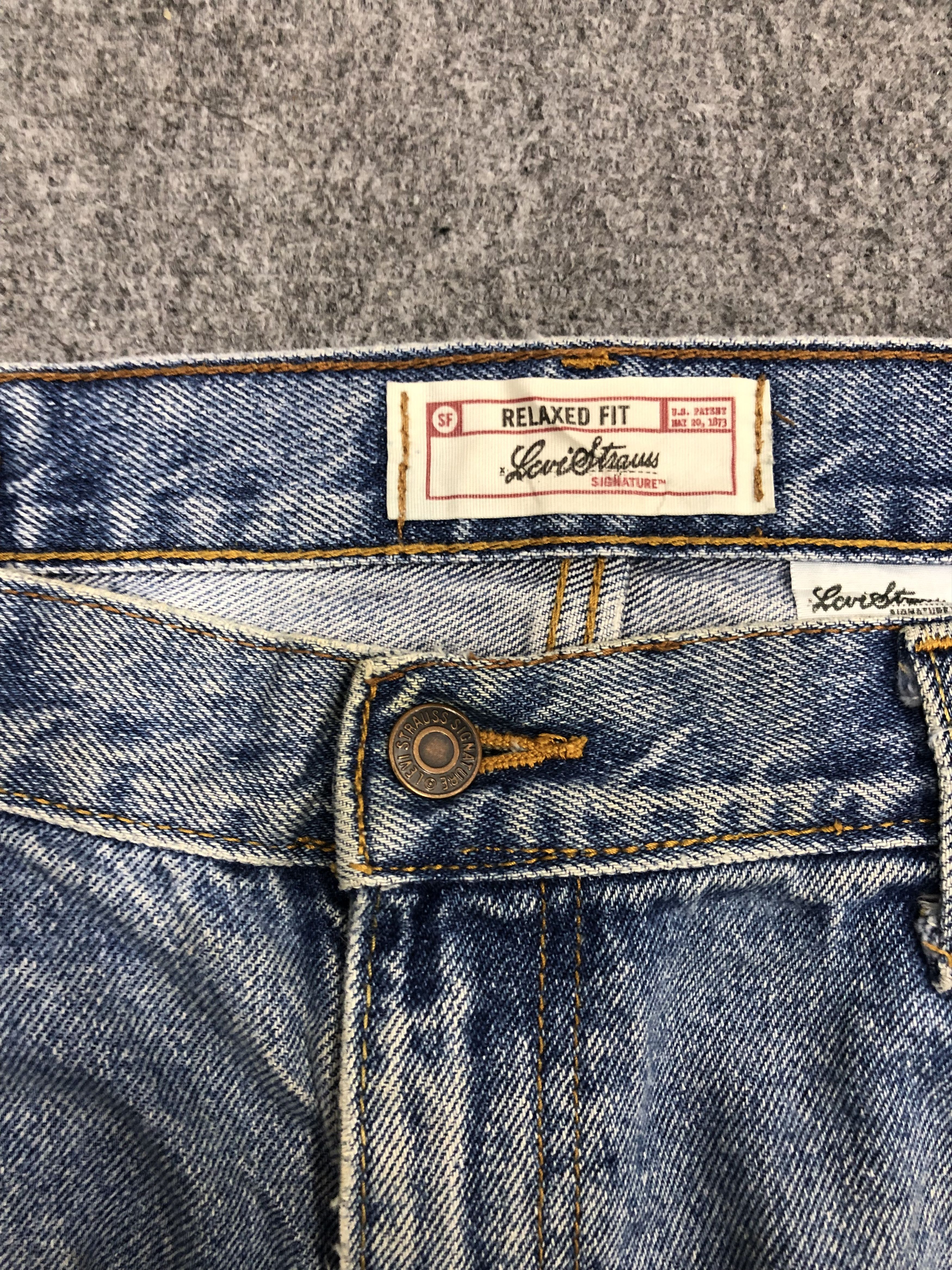 Levi's × Vintage Vintage Levis Signature Faded Blue Jeans DP1090 Size US 38 / EU 54 - 10 Thumbnail