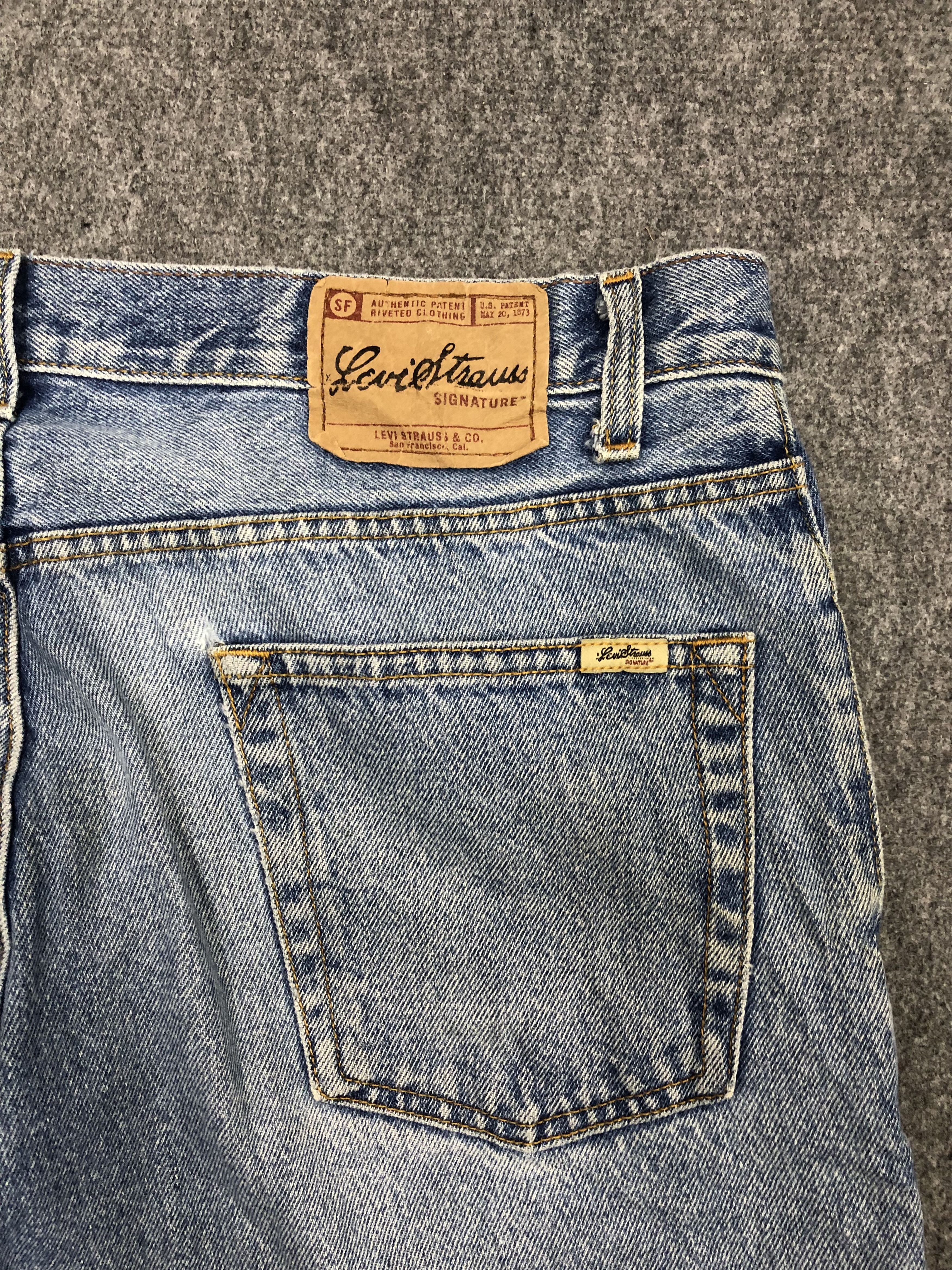 Levi's × Vintage Vintage Levis Signature Faded Blue Jeans DP1090 Size US 38 / EU 54 - 12 Thumbnail